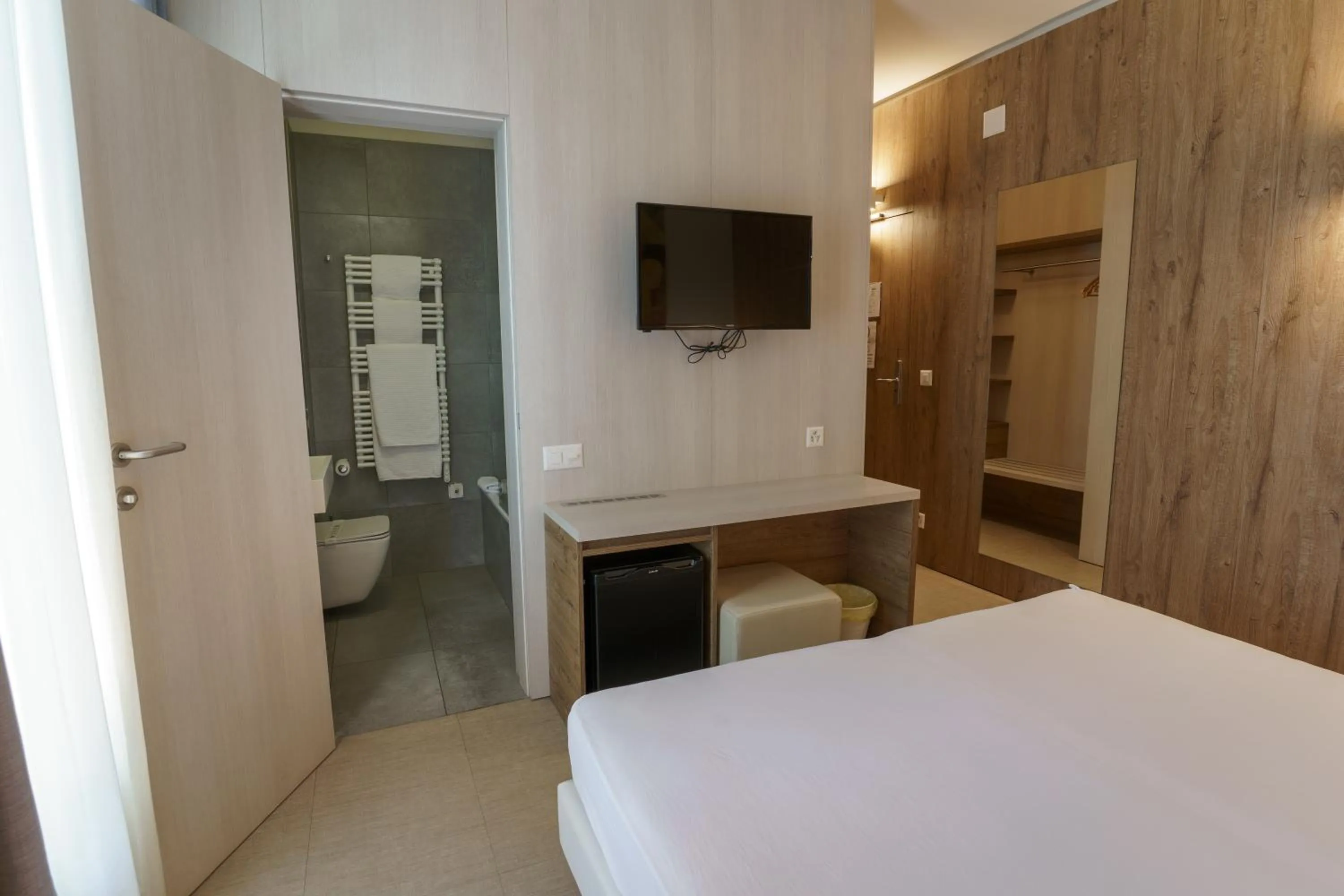 Bed in Hotel Morgana