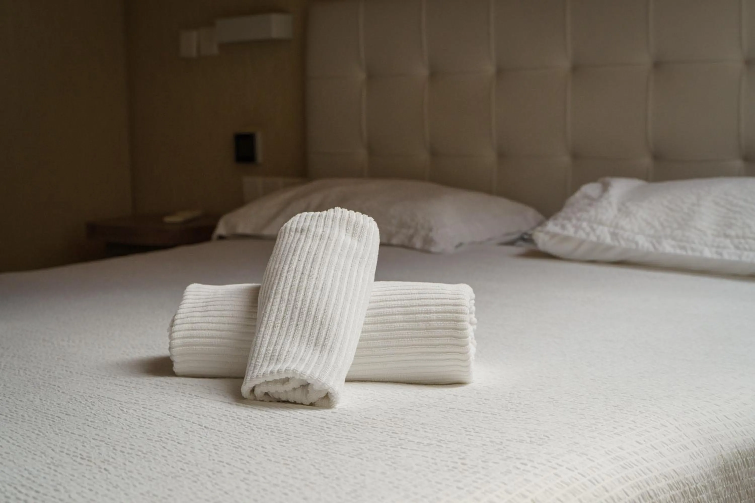 Bed in Hotel Morgana