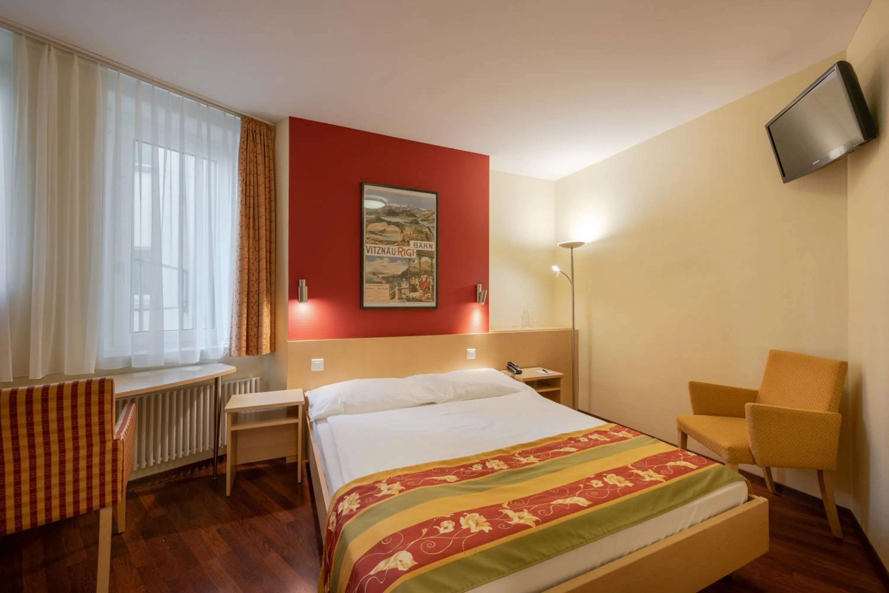 Bed in Hotel De la Paix