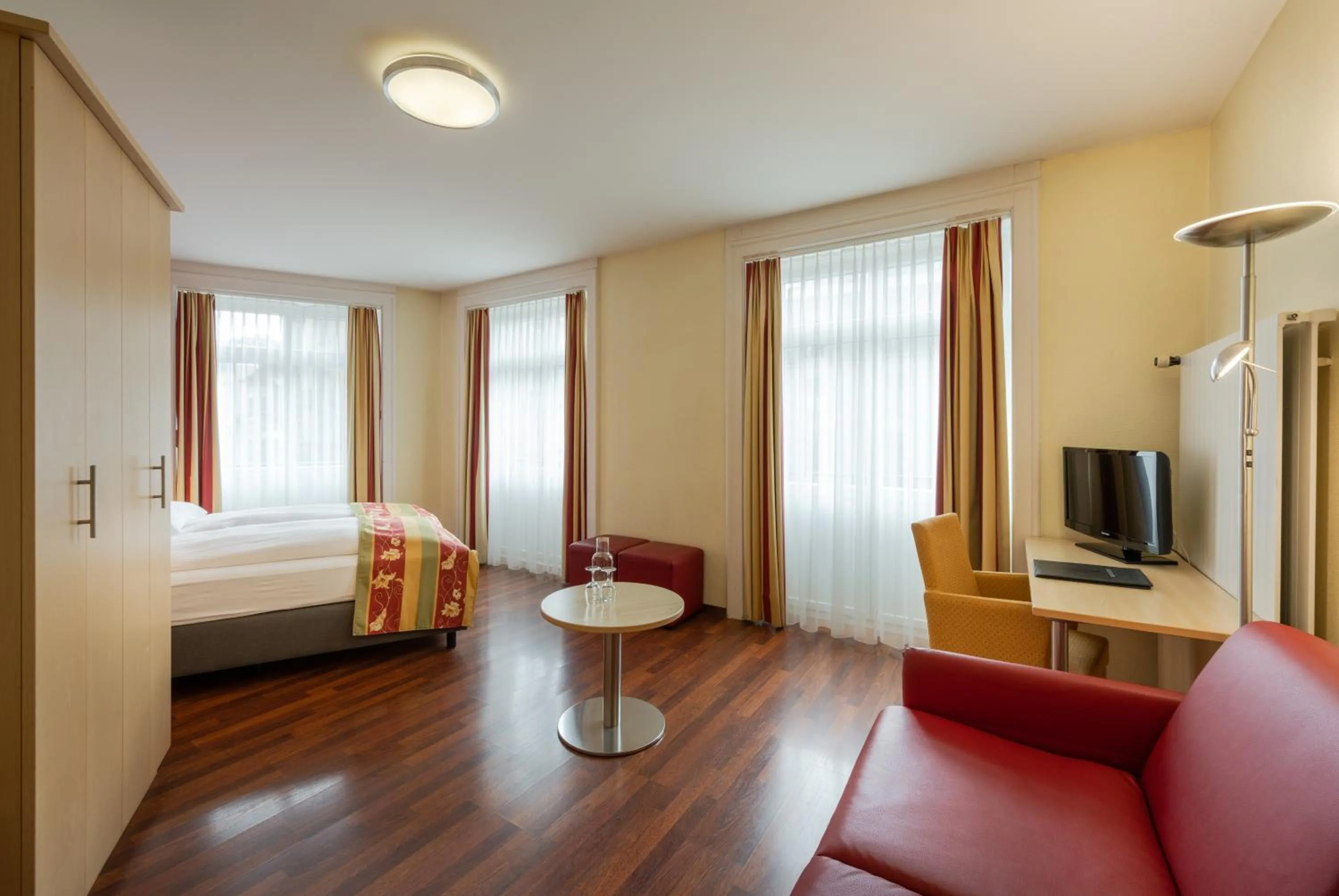 Bed in Hotel De la Paix