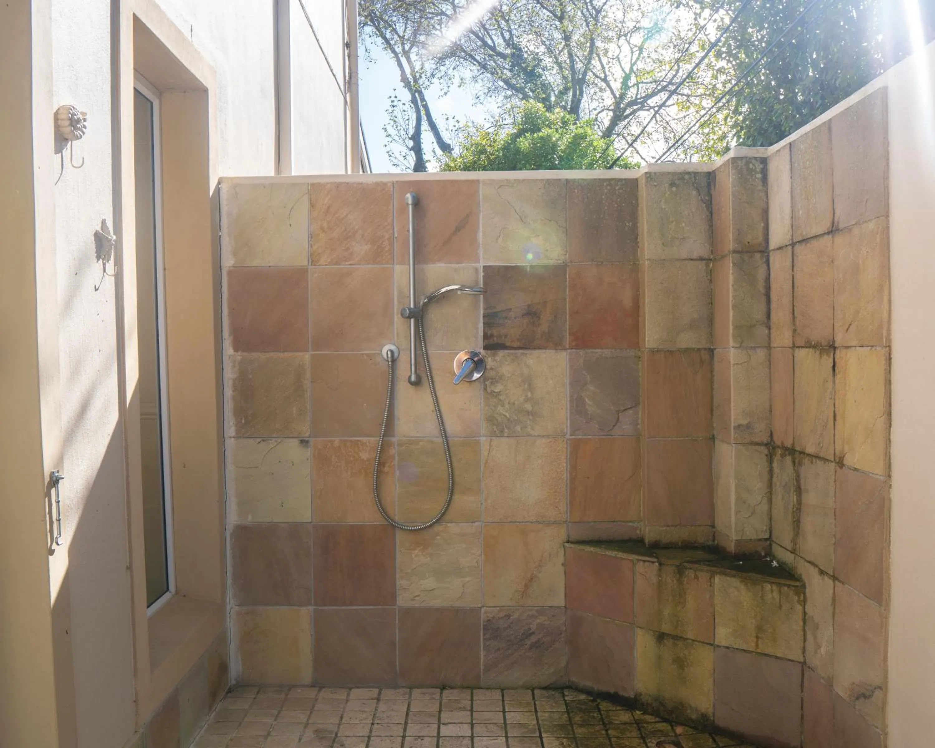 Shower in Rustic Manor Guest House