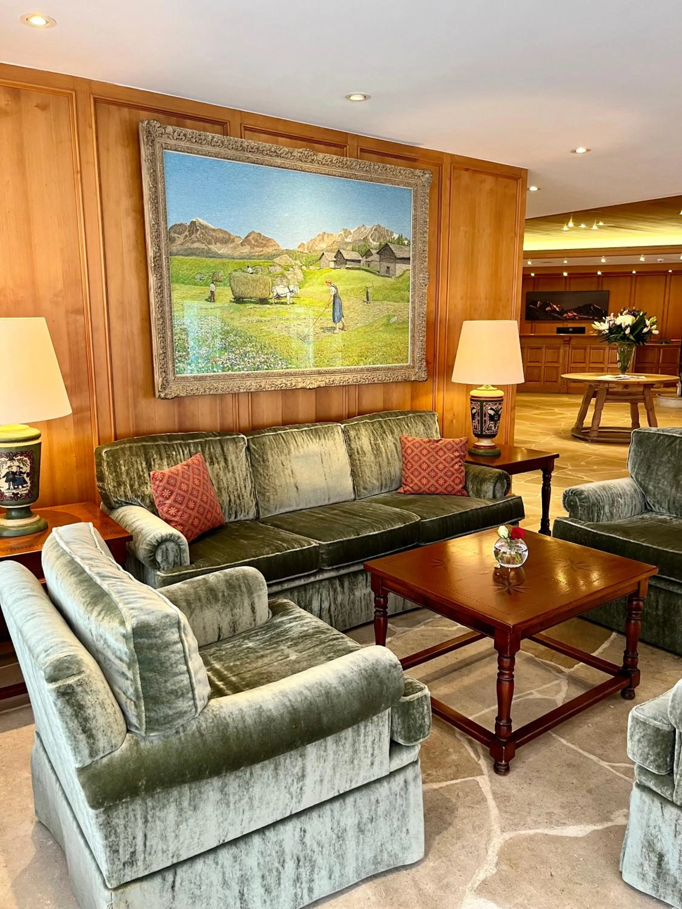 Lobby or reception in Crystal Hotel superior