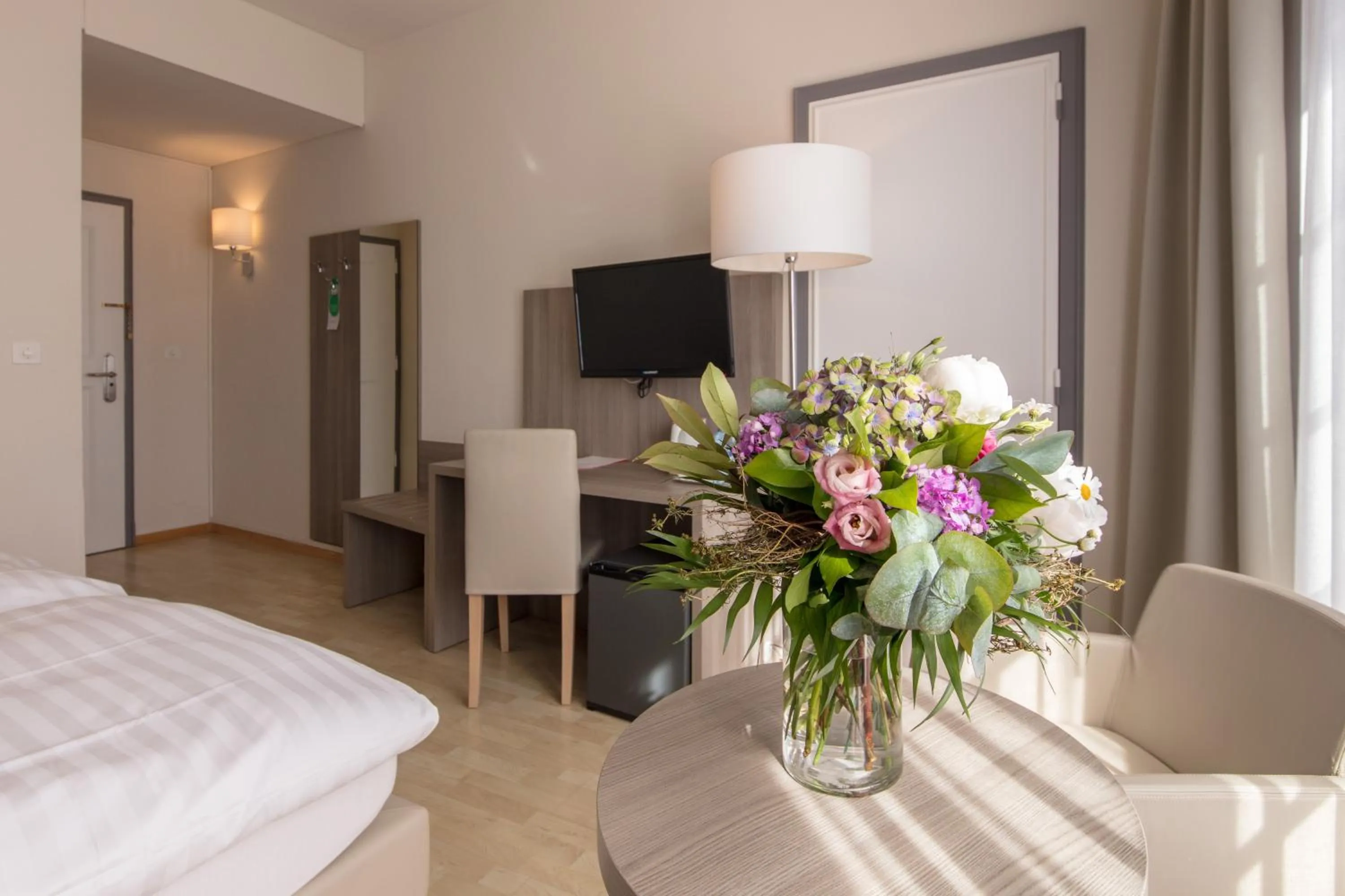 Bed in Hôtel de la Rose