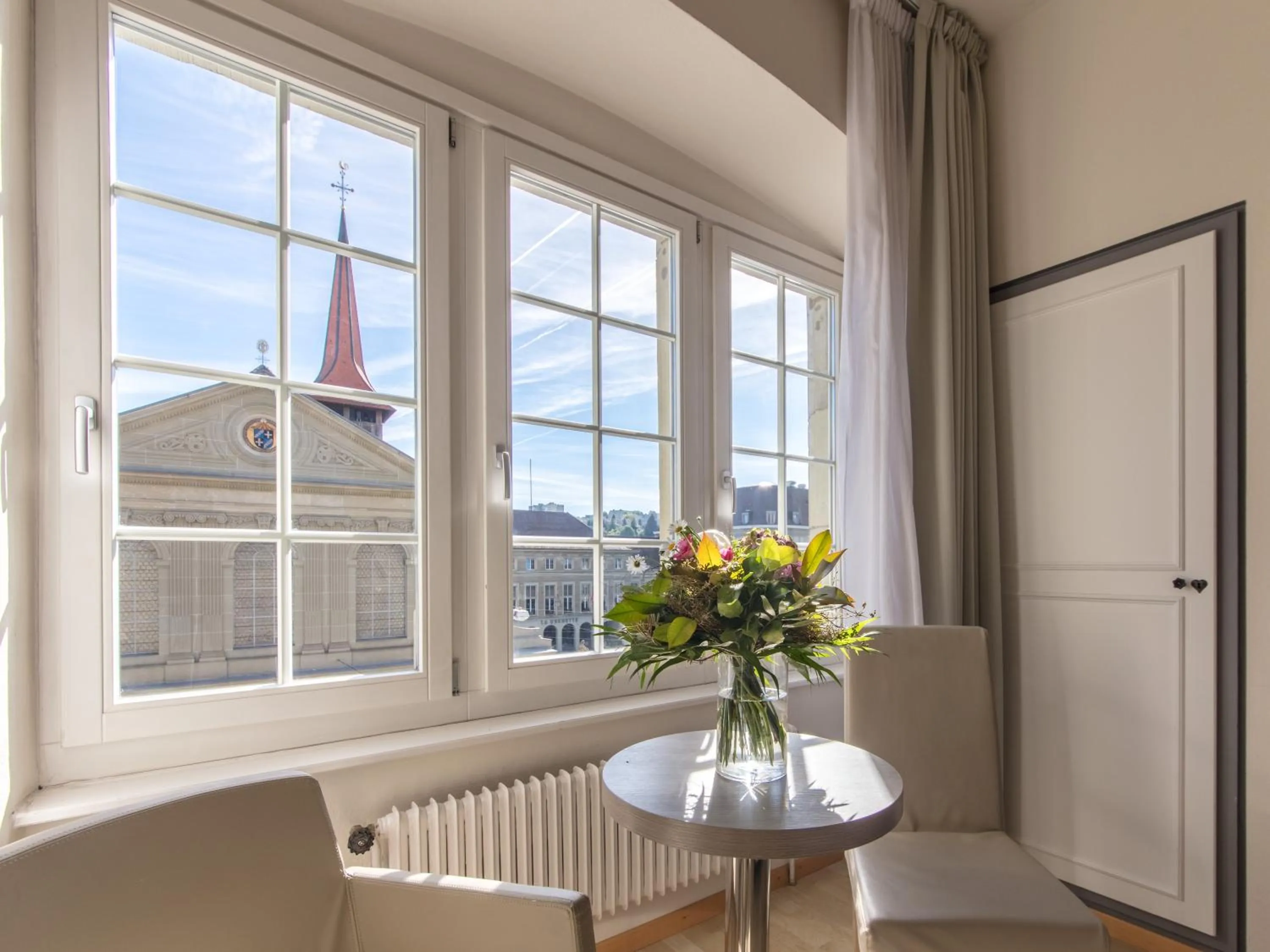 View (from property/room) in Hôtel de la Rose