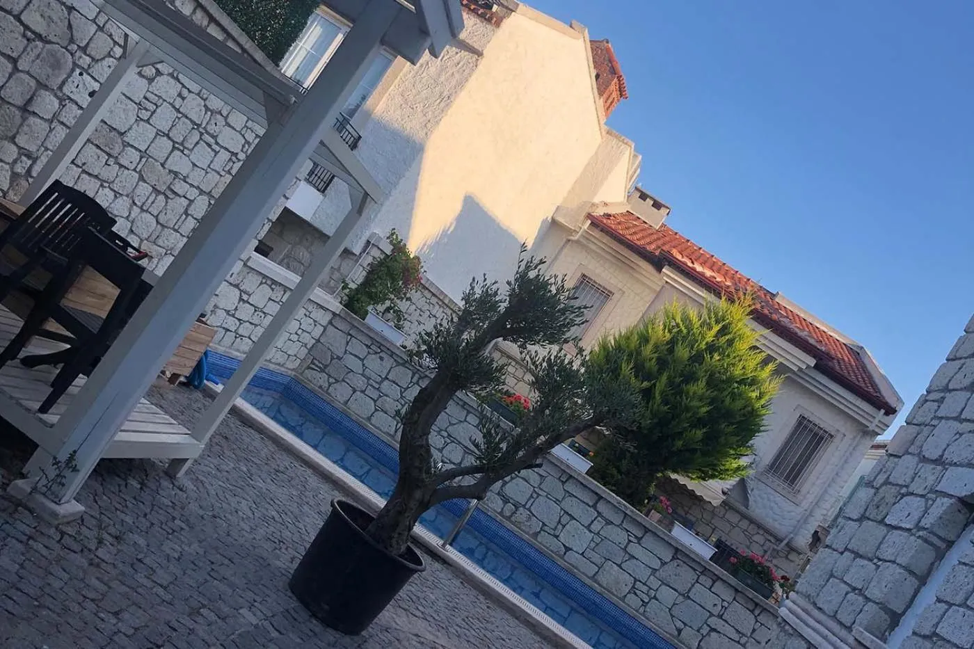Swimming pool in Neva Hotel Alaçatı