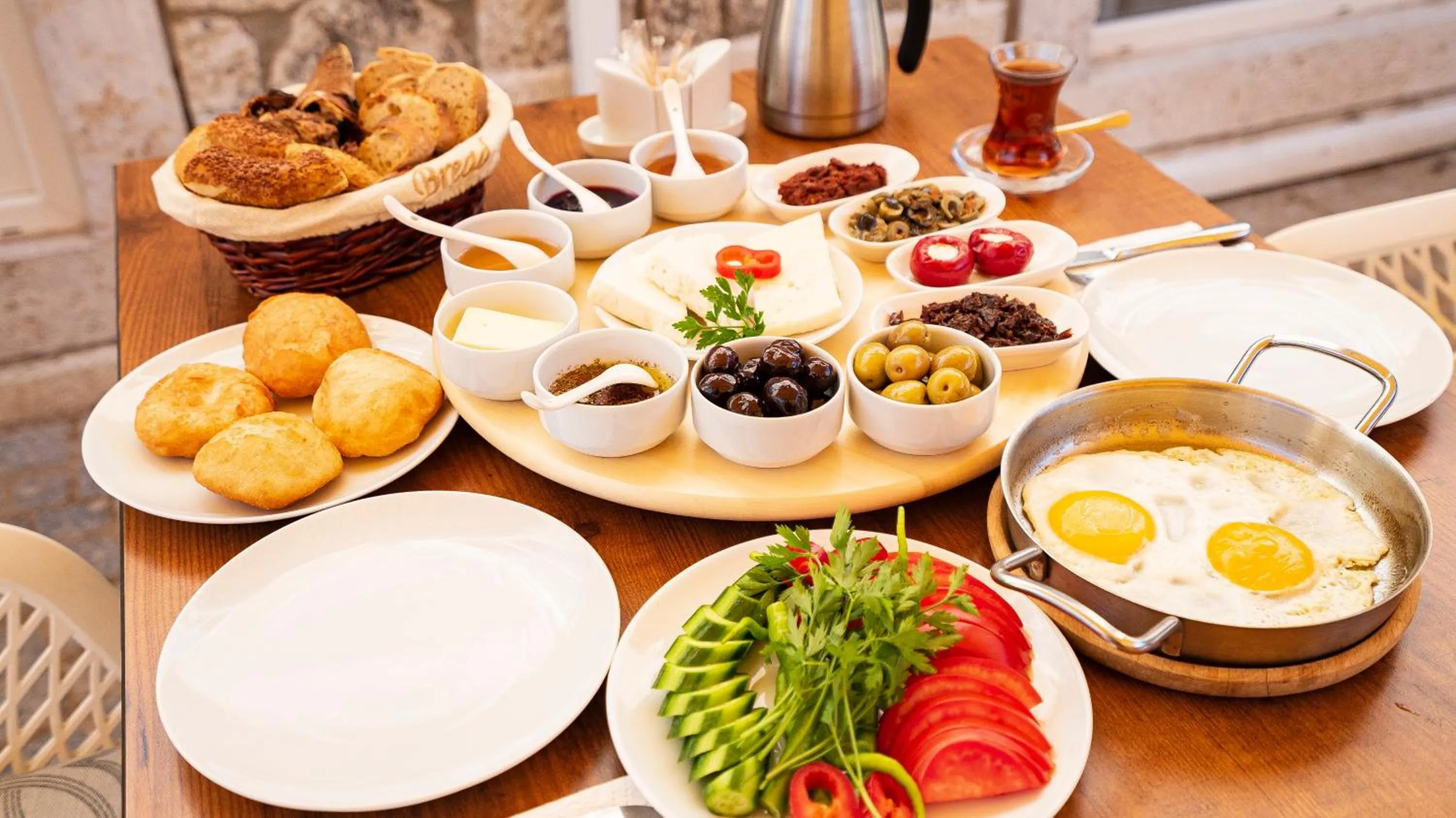 Breakfast in Neva Hotel Alaçatı