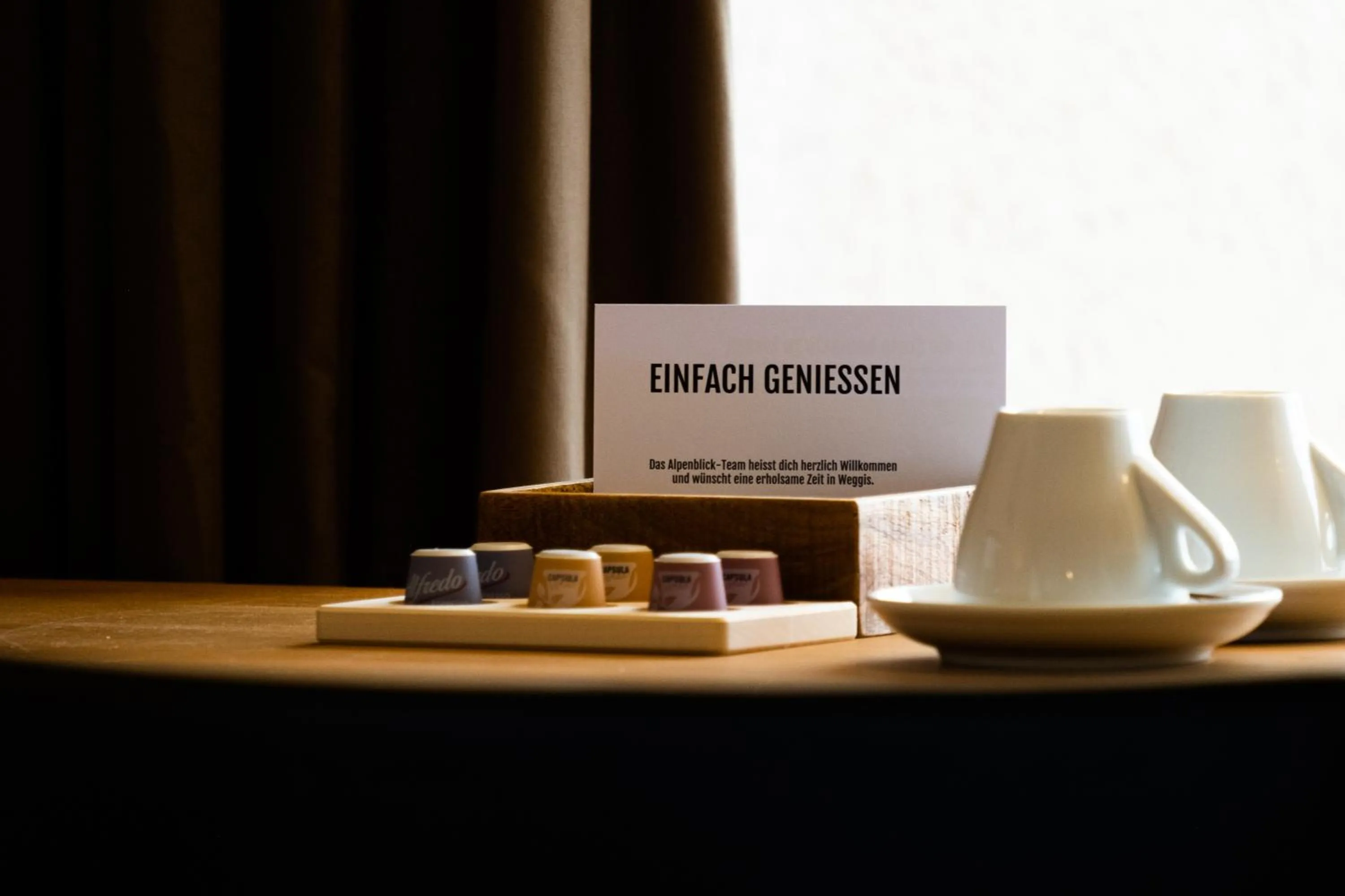 Classic Double Room with Balcony and Lake View in Alpenblick Weggis - Panorama & Alpen Chic Hotel