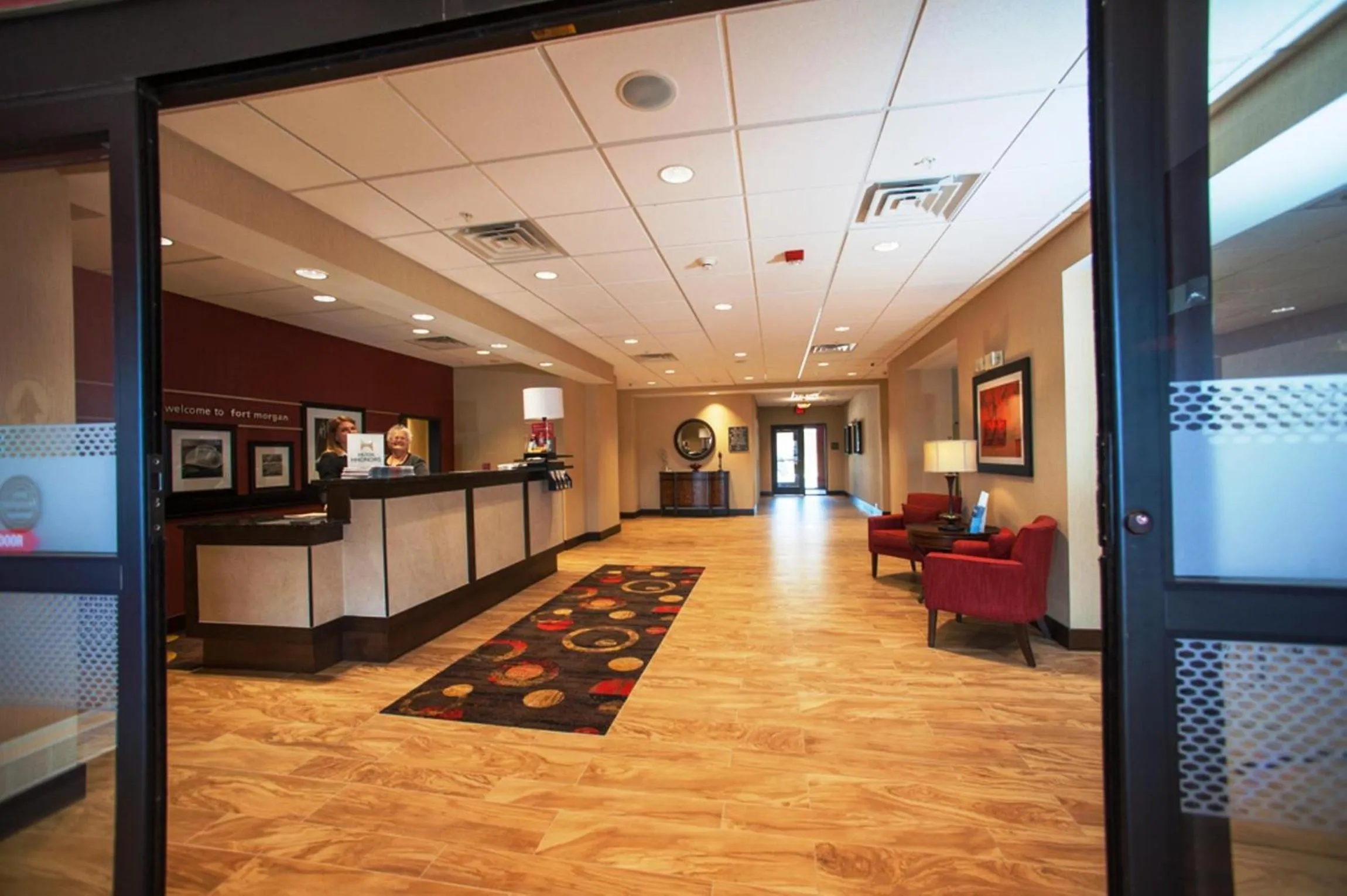 Lobby or reception in Hampton Inn by Hilton Fort Morgan