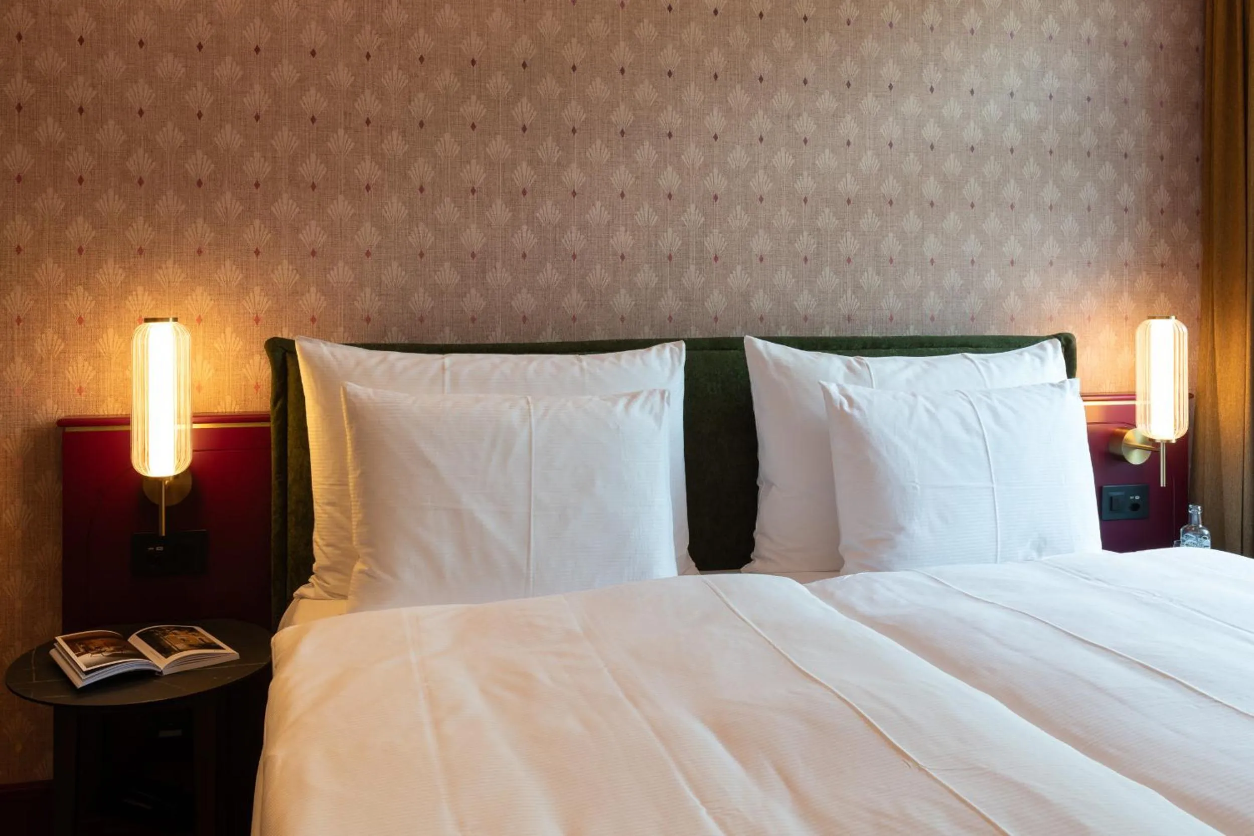 Bed in Cresta Palace Celerina St Moritz Ski In and Ski Out