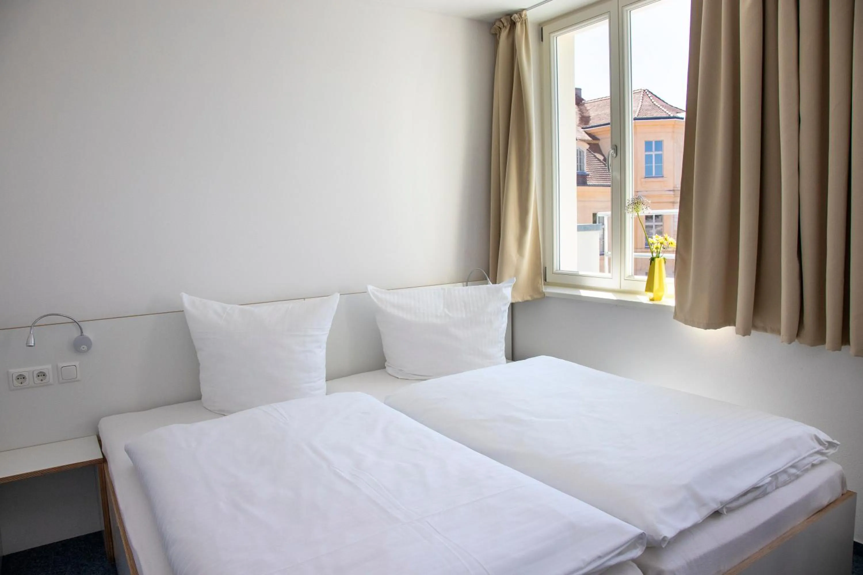 Bed in Gästehaus Reckahn der Rochow Akademie