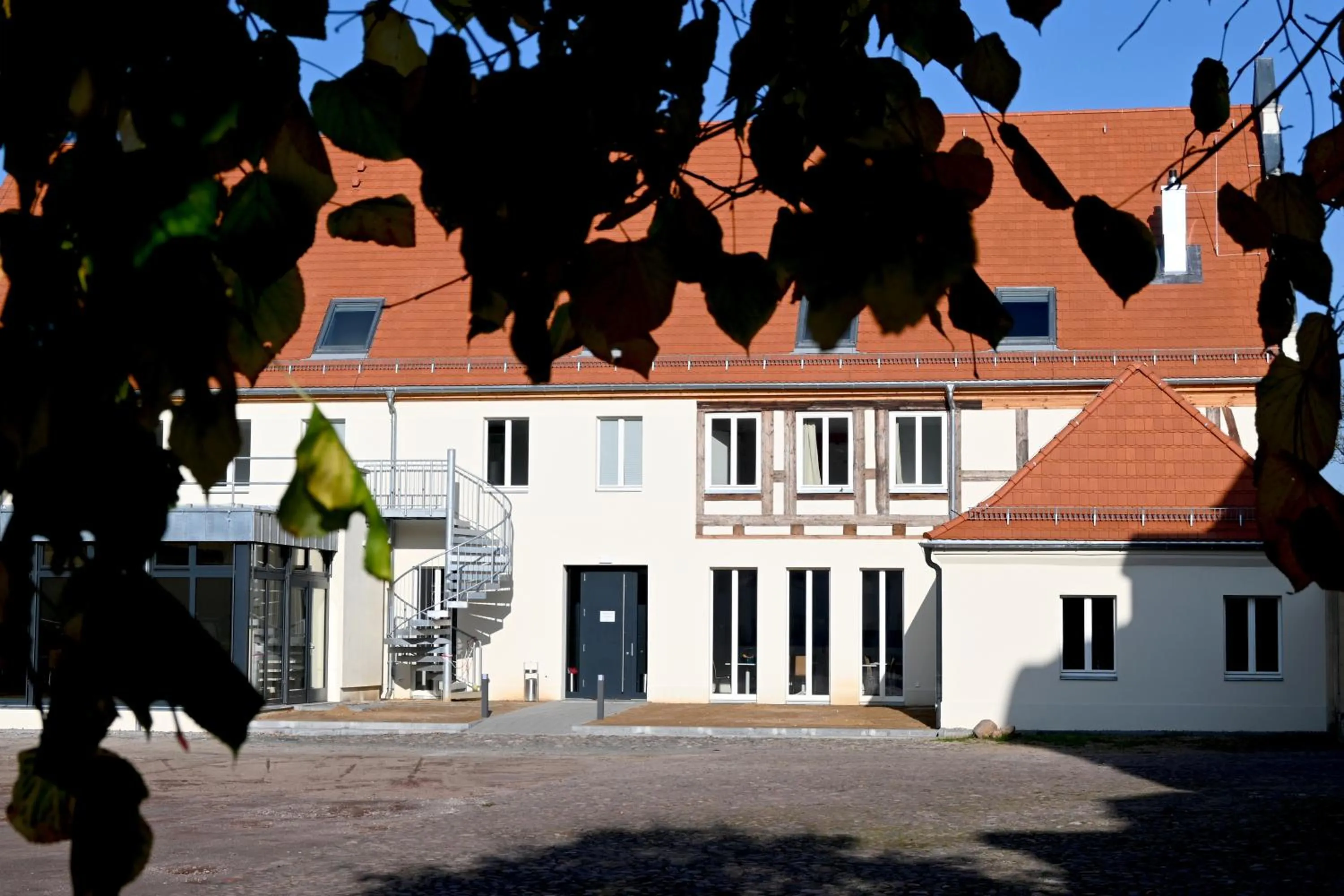 Balcony/Terrace in Gästehaus Reckahn der Rochow Akademie