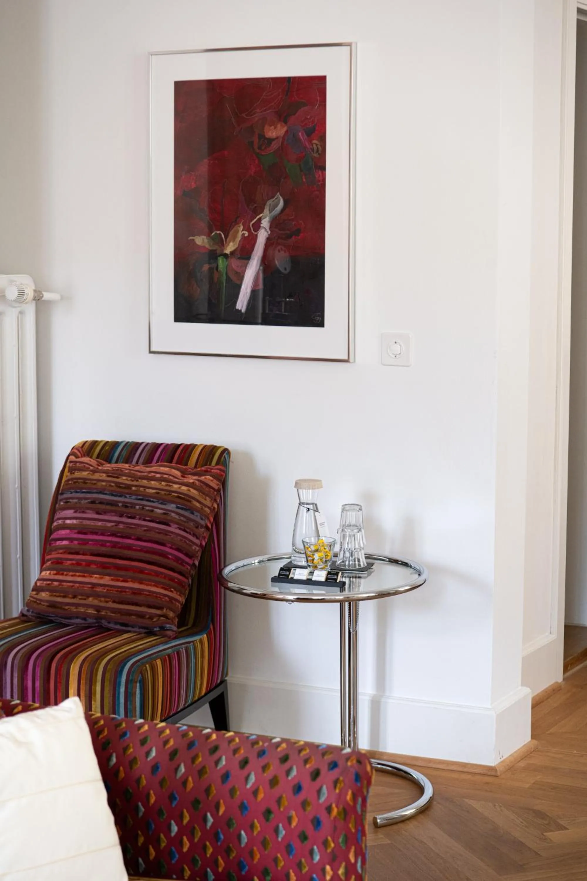 Seating area in Hotel Saratz Pontresina Mountain Resort & Spa