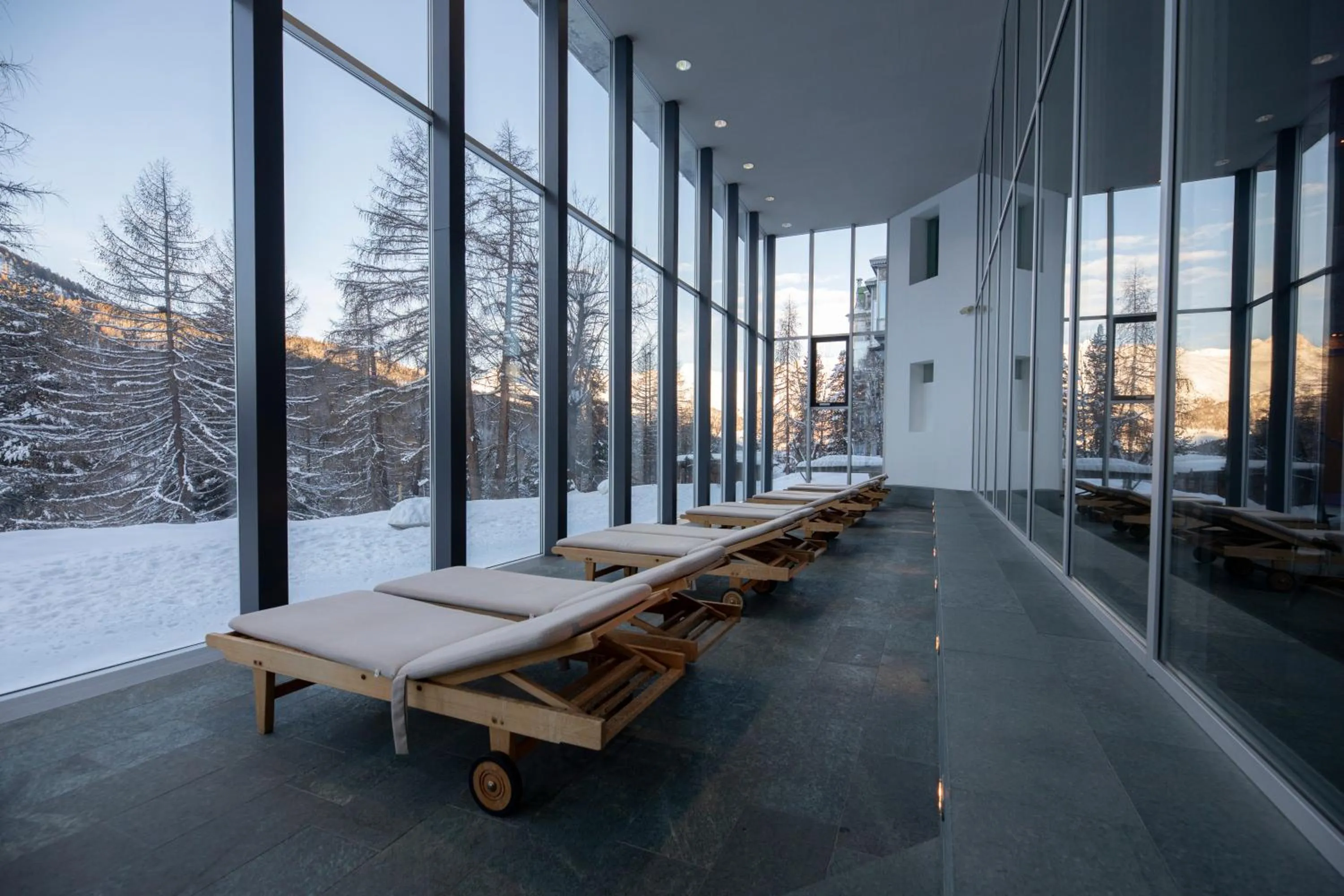 Spa and wellness centre/facilities in Hotel Saratz Pontresina Mountain Resort & Spa