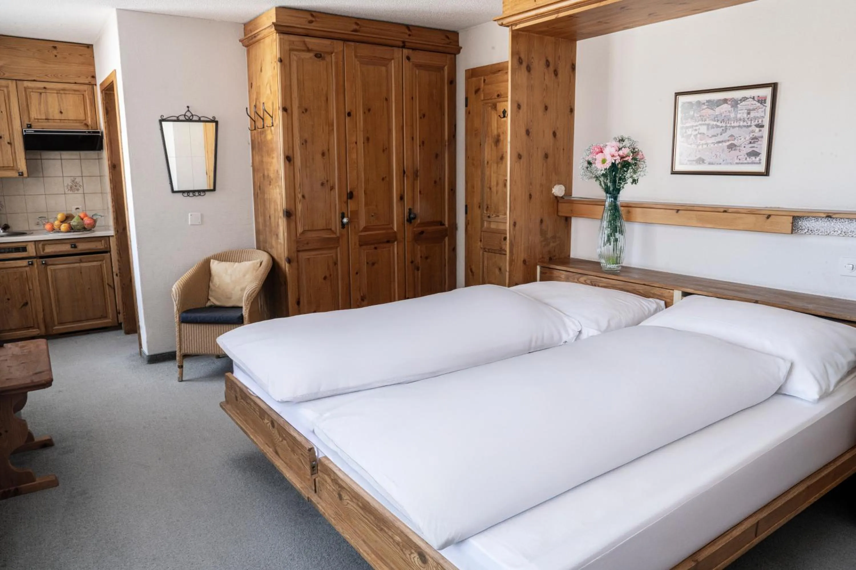 Bedroom, Bed in Hotel Meierhof