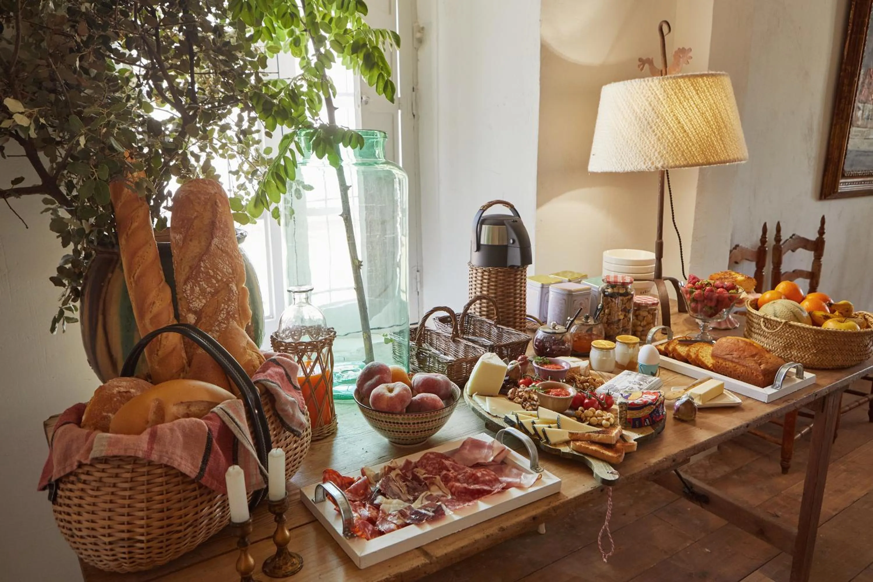 Breakfast in Hotel Caserio Aldeallana