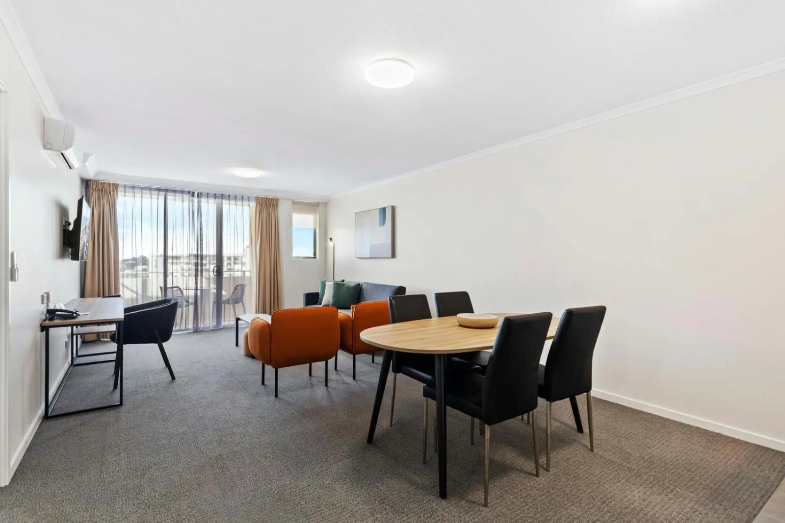 Dining area in Quest Chermside