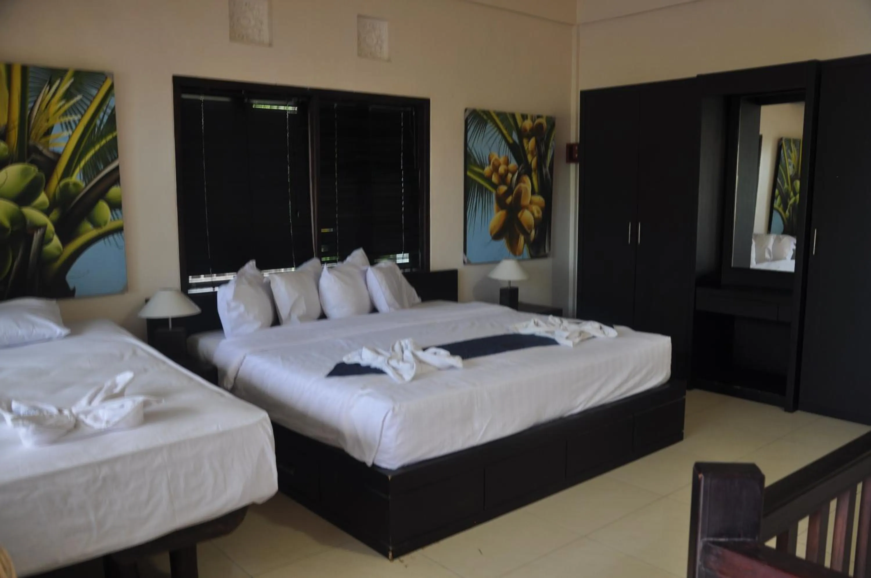 Bed in Crystal Beach Bali