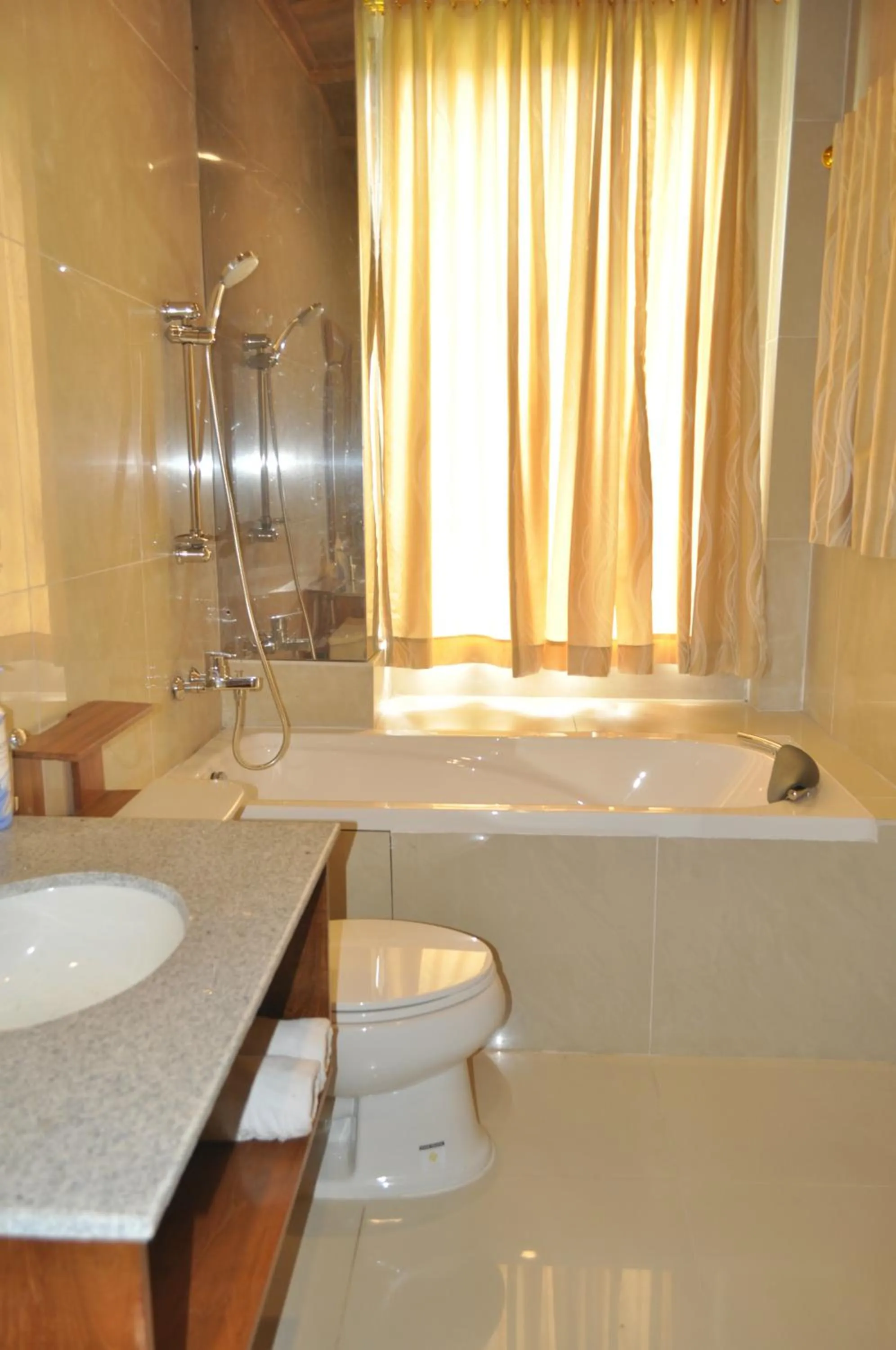 Bathroom in Crystal Beach Bali