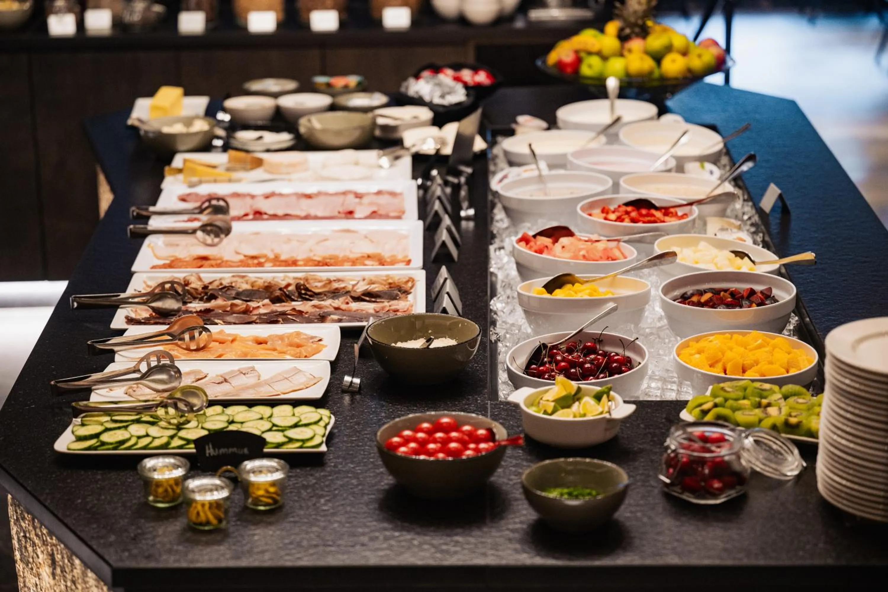 Buffet breakfast in Wellness Hotel Alpenhof