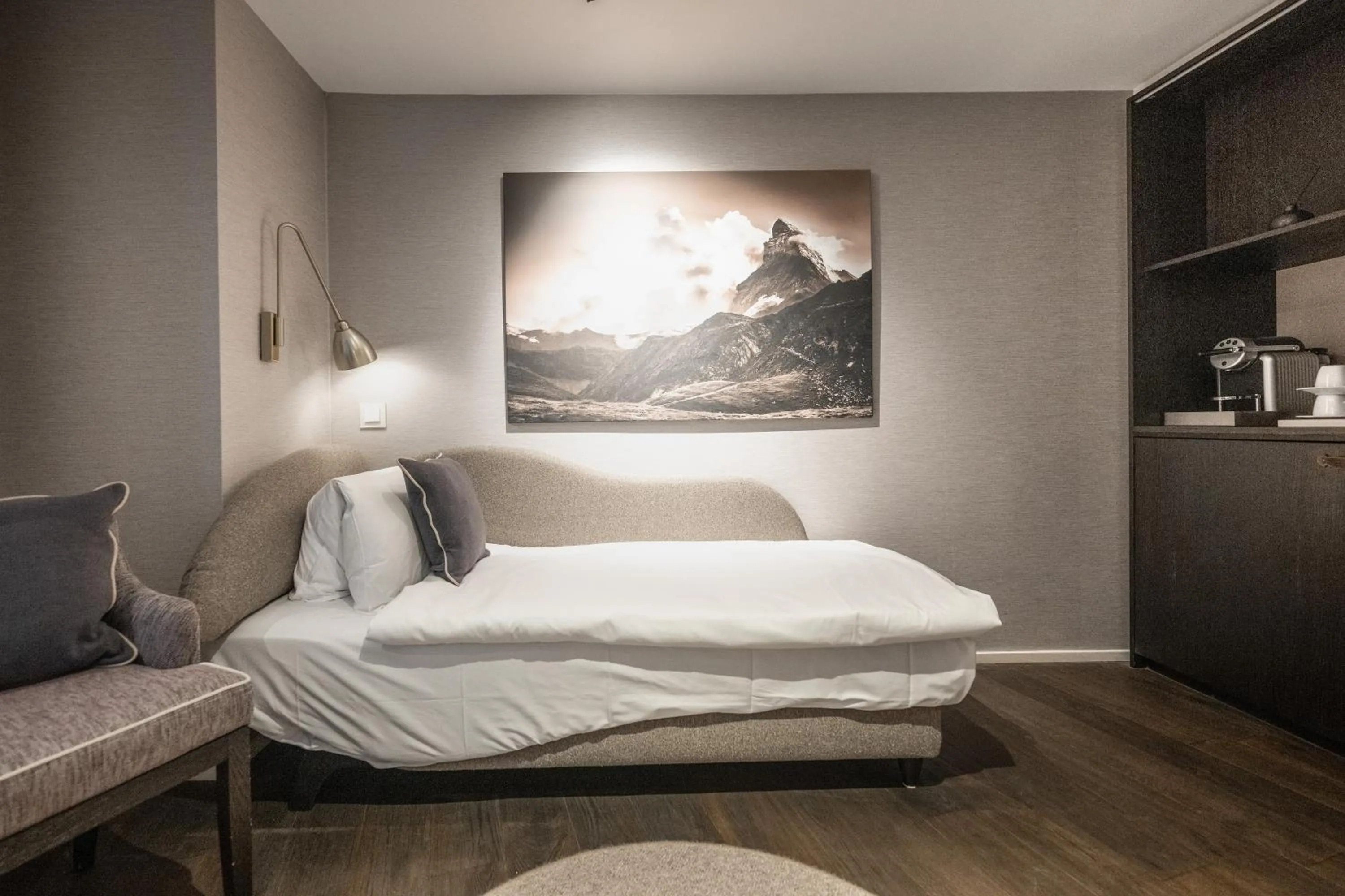 Bed in Wellness Hotel Alpenhof