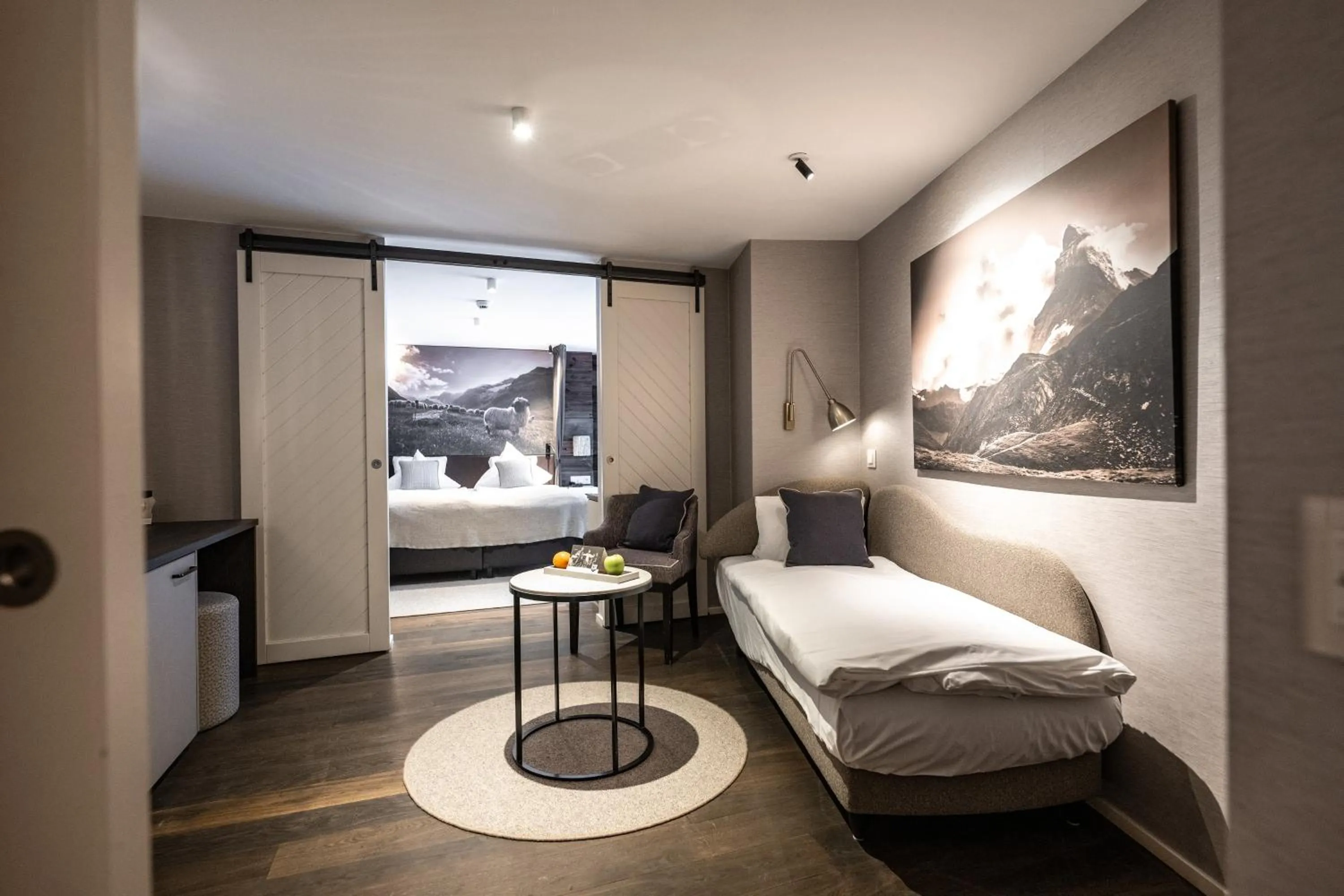 Bed in Wellness Hotel Alpenhof