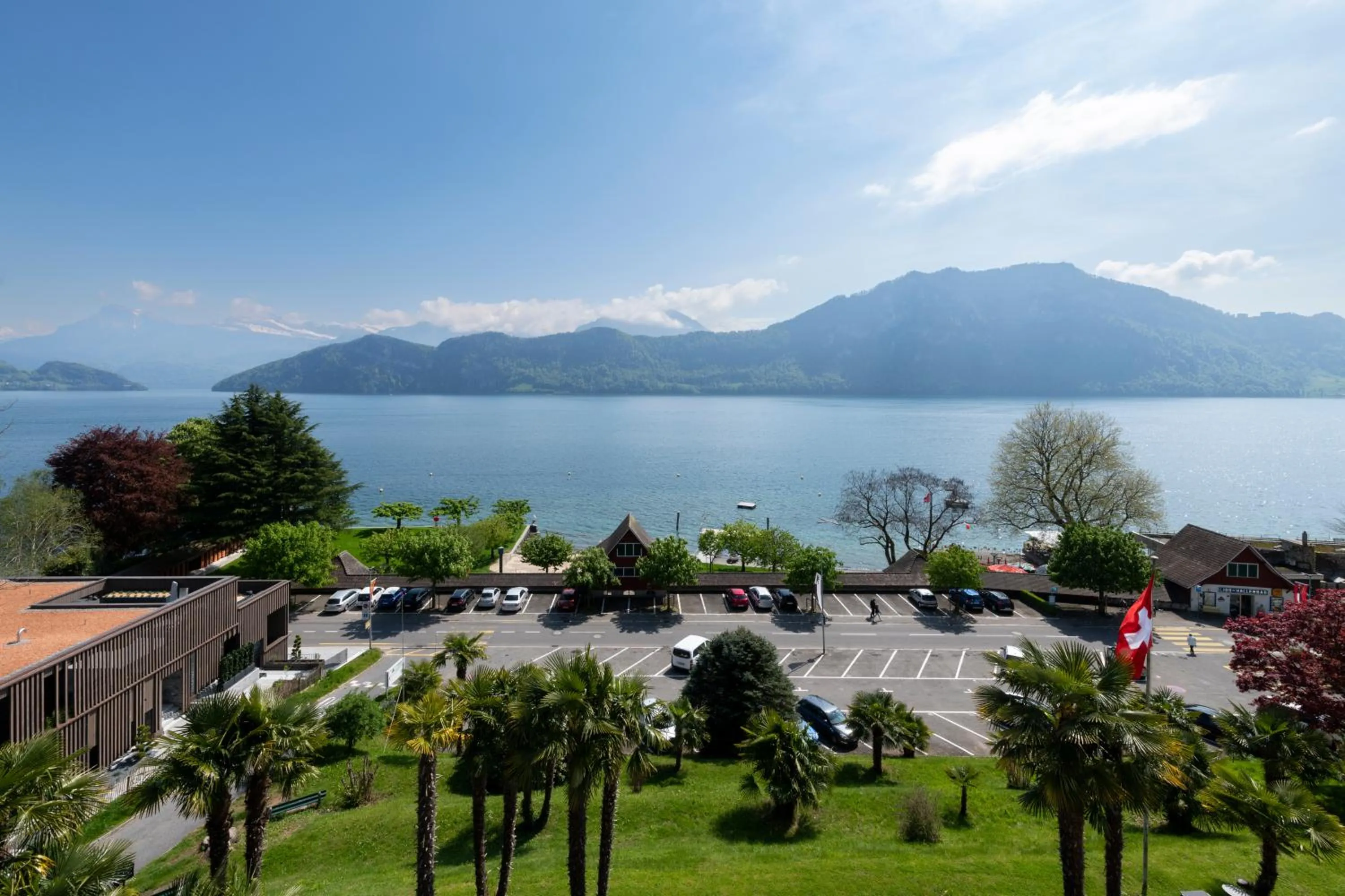 Lake view in Hotel Alexander