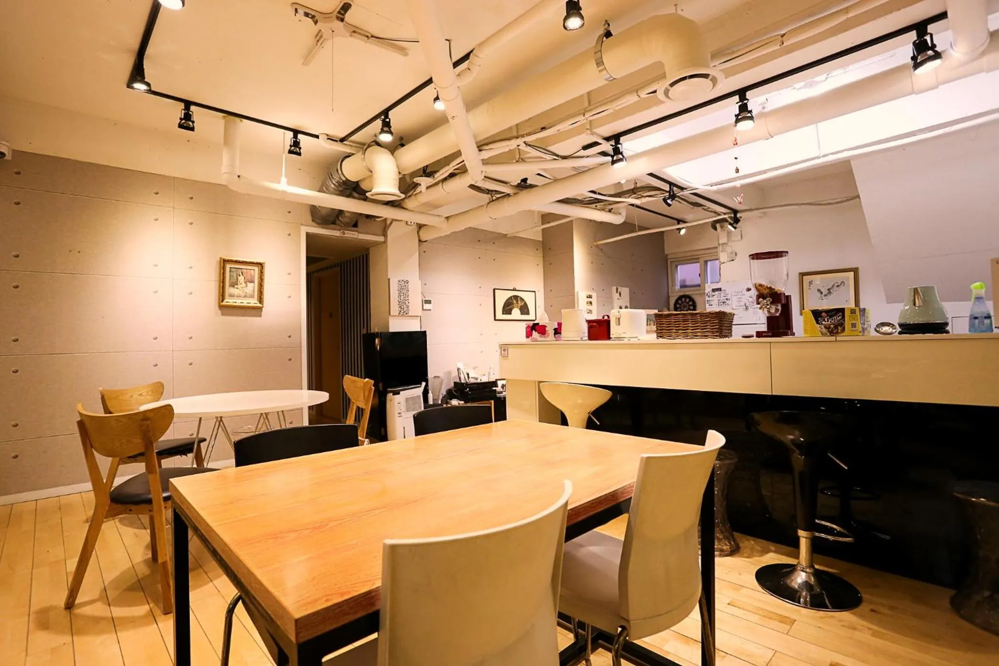 Communal lounge/ TV room in Mama Guesthouse Myeongdong