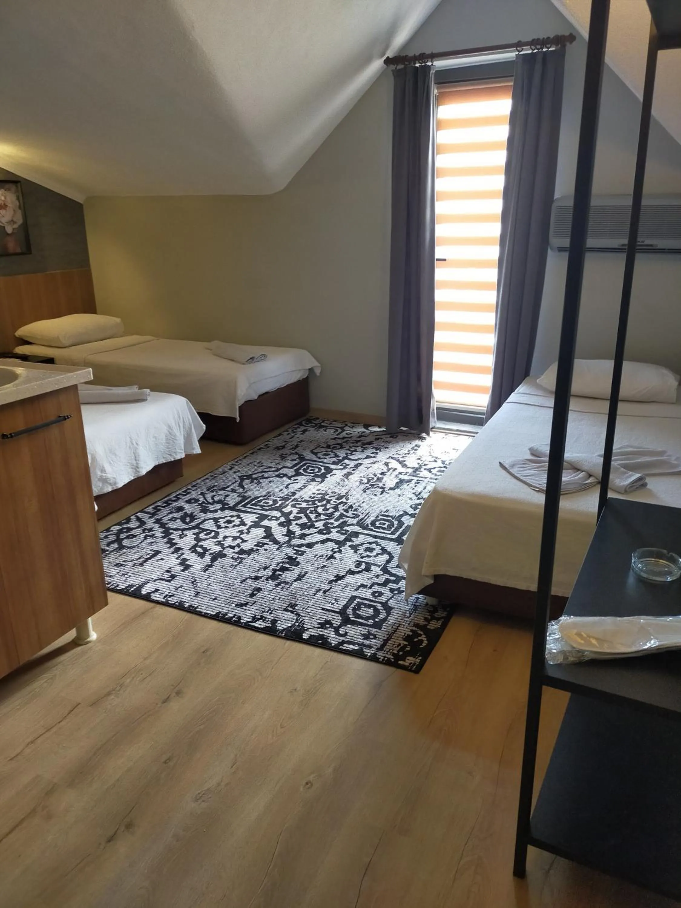Bed in Akdeniz apart hotel
