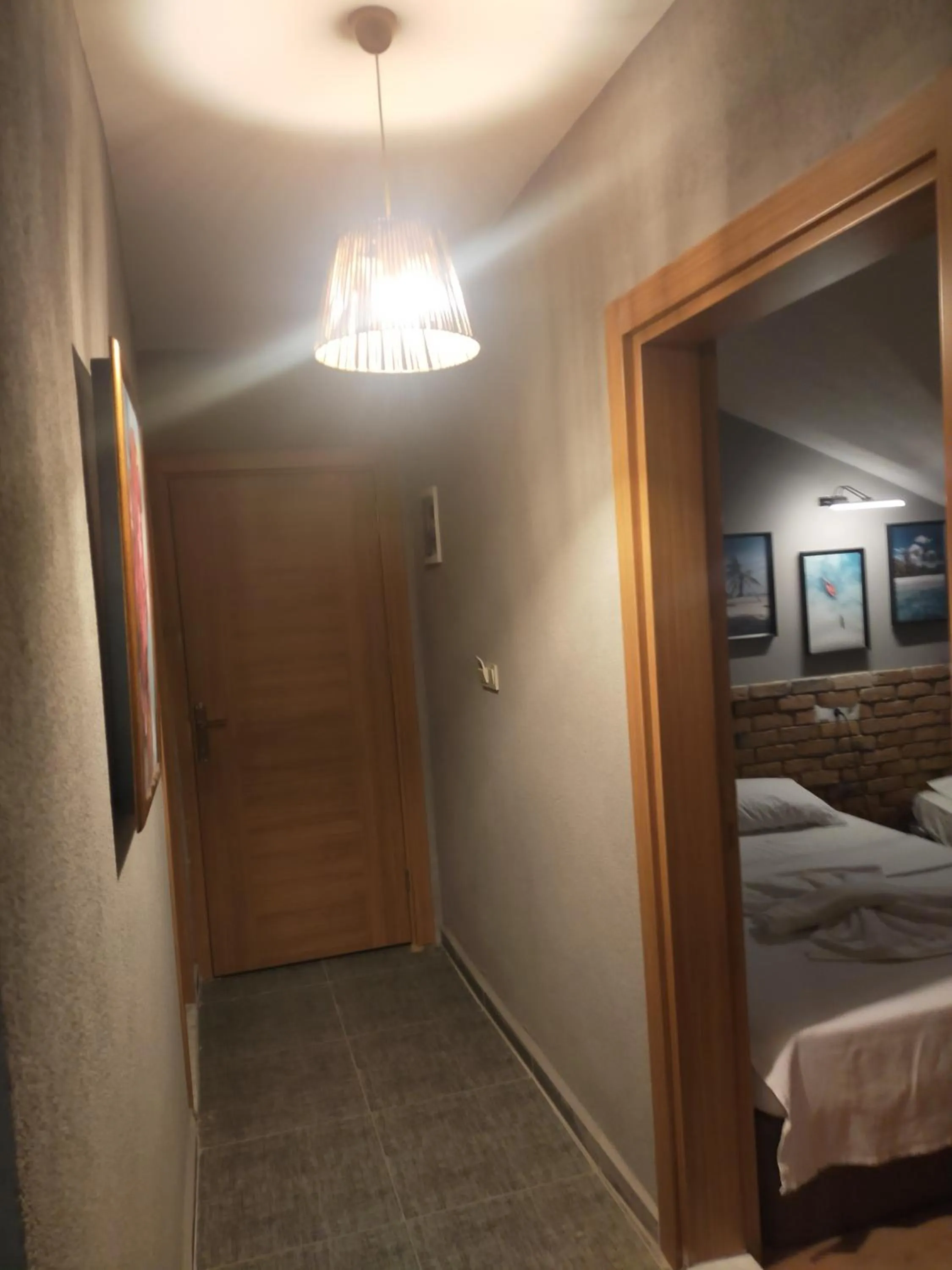 Bed in Akdeniz apart hotel