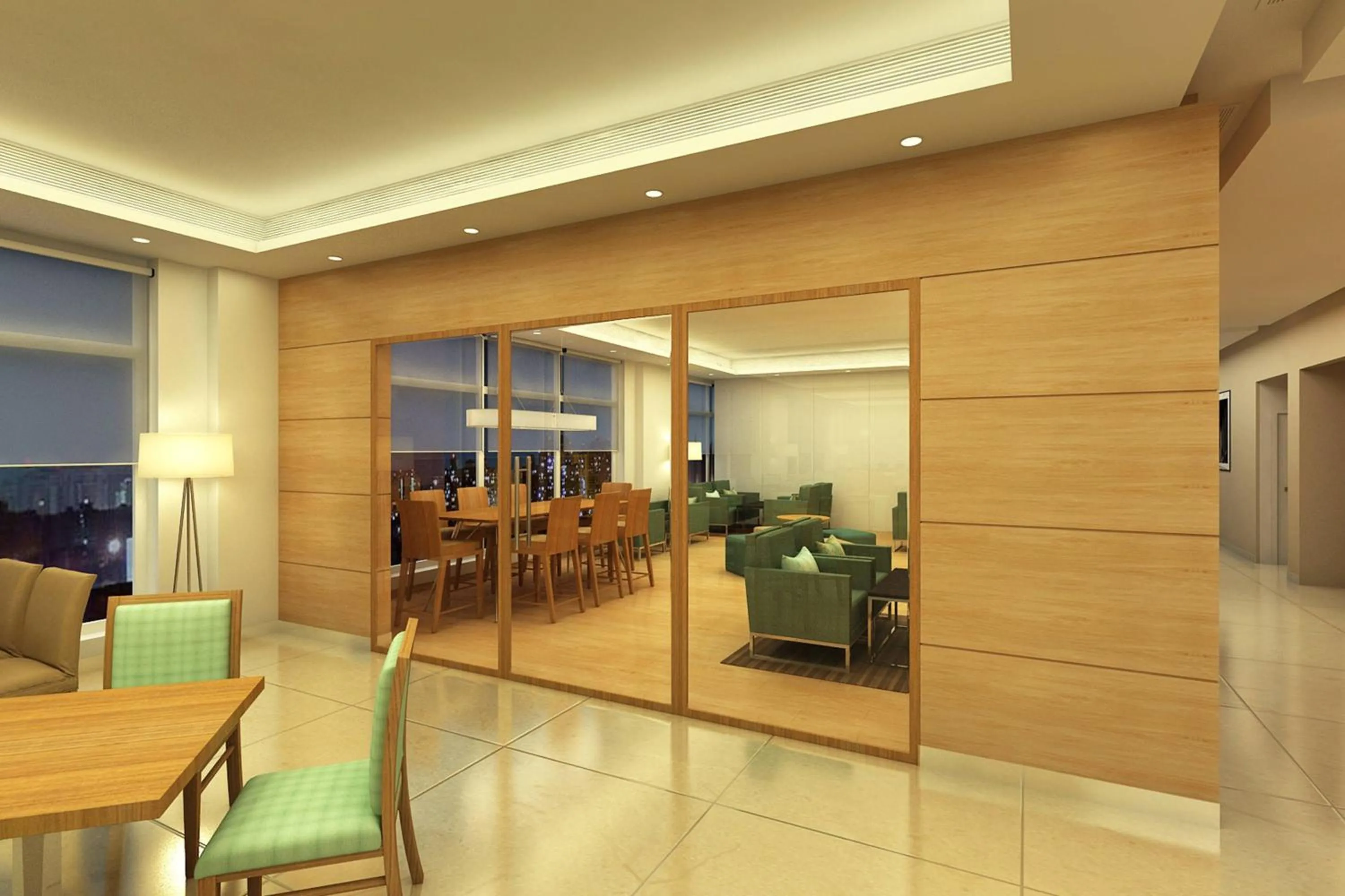Lounge or bar in Fairfield by Marriott Pune Kharadi