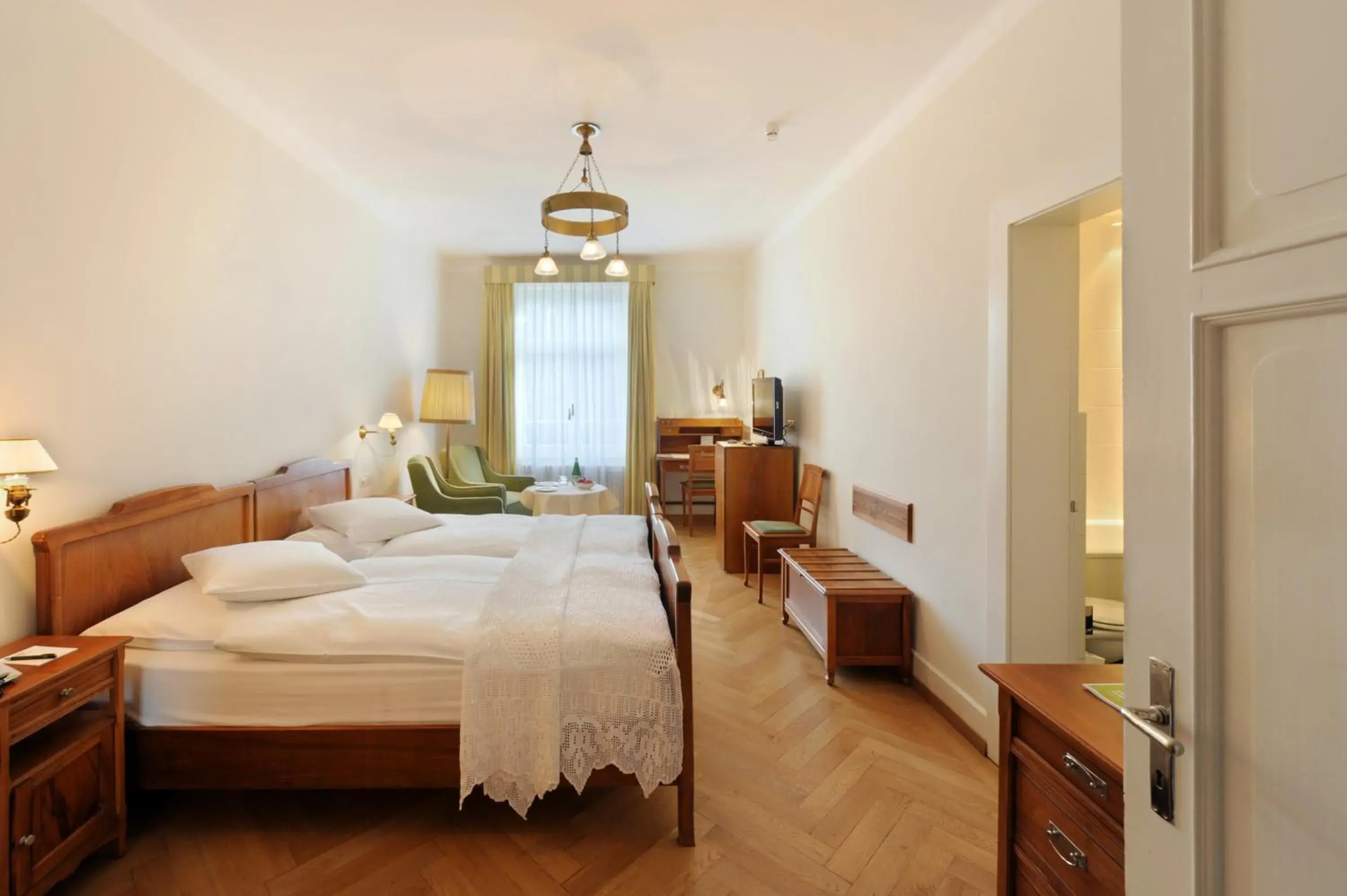 Standard Double Room in Hotel Waldhaus Sils Standard Double Room in Hotel Waldhaus Sils