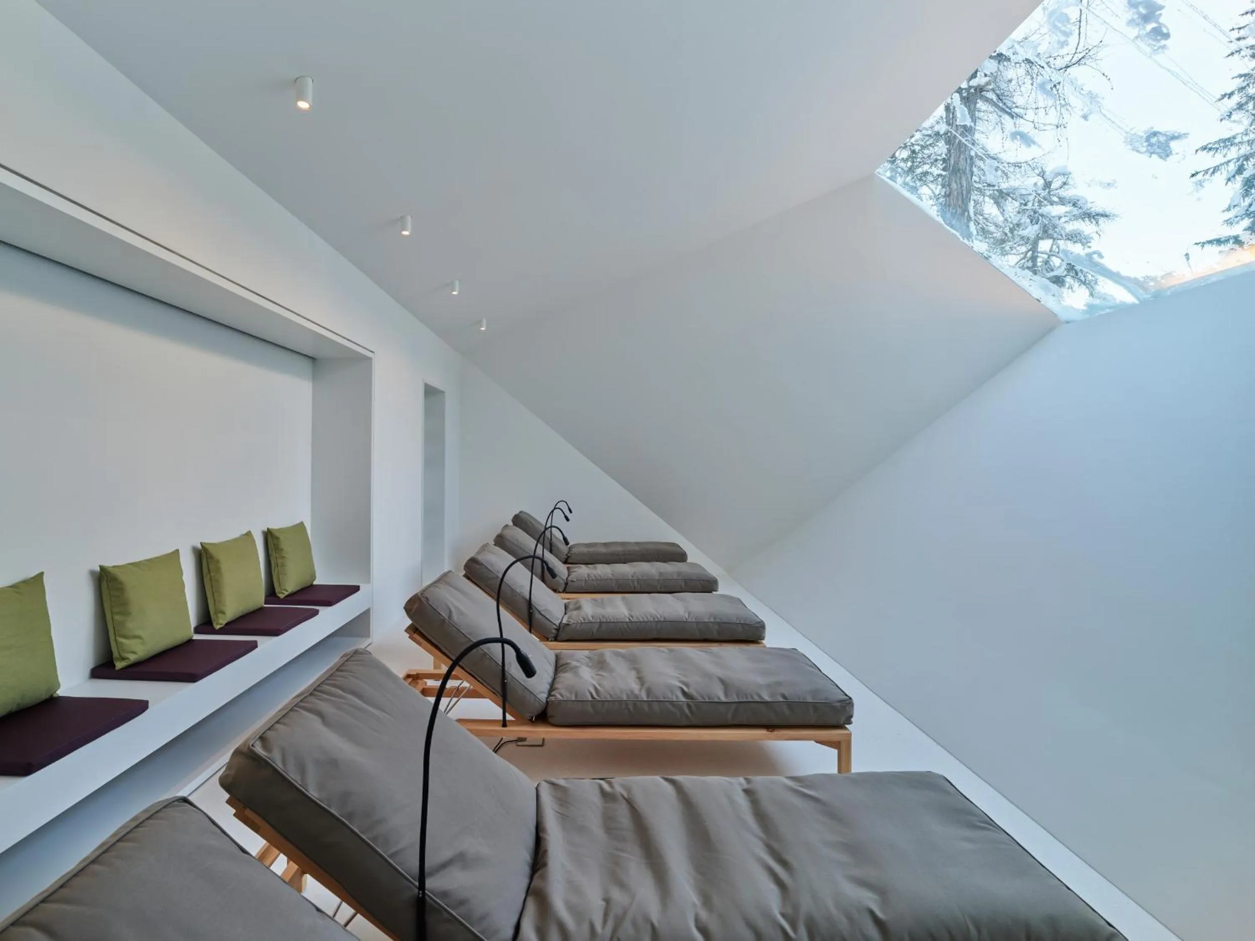 Sauna in Hotel Waldhaus Sils