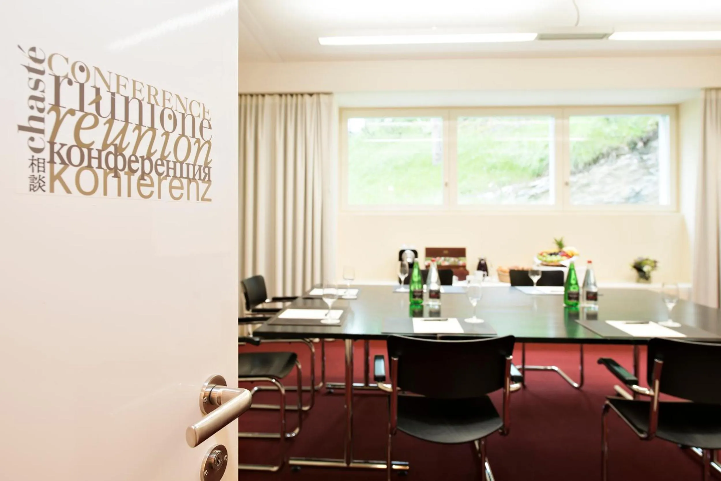 Meeting/conference room in Hotel Waldhaus Sils