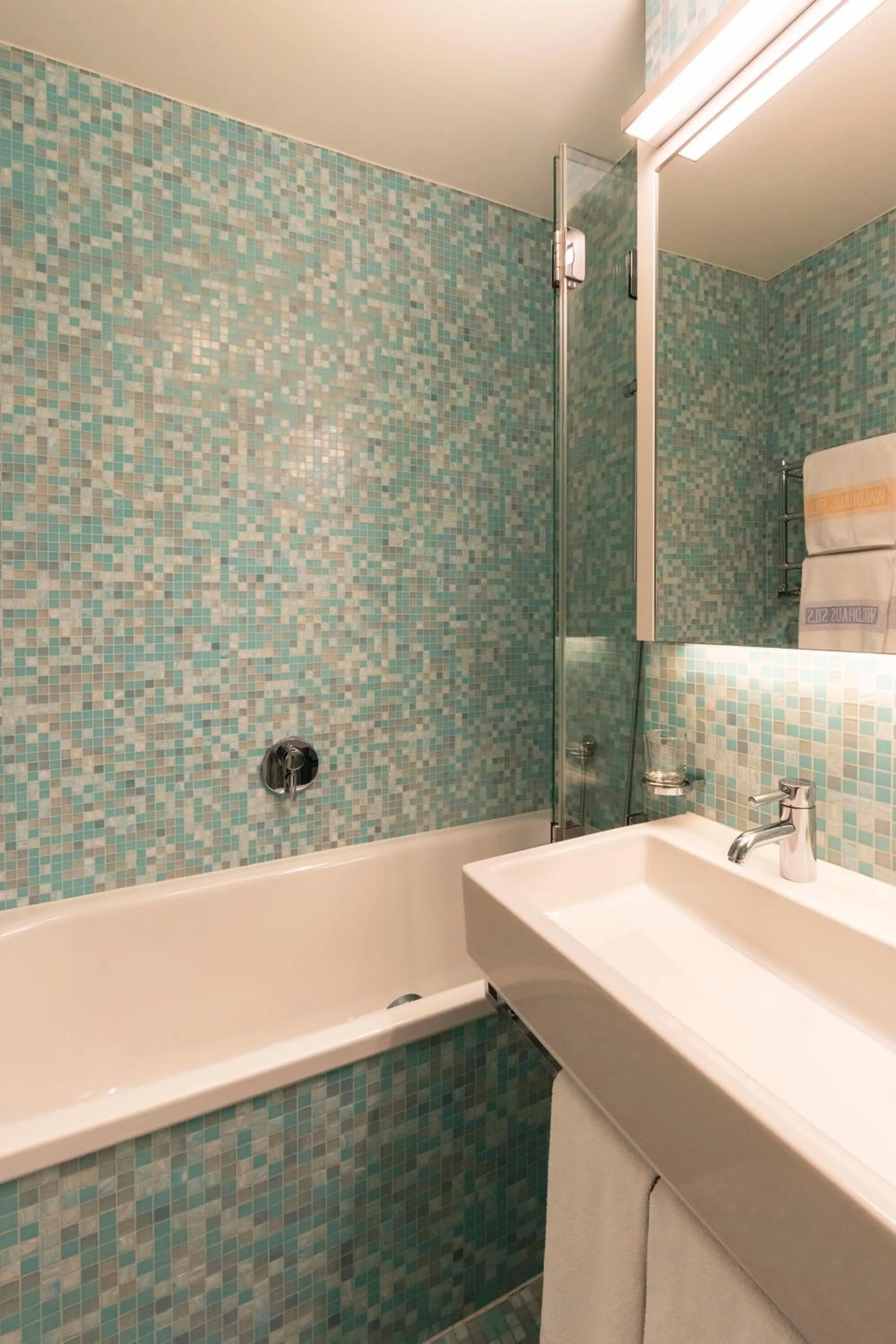 Photo of the whole room in Hotel Waldhaus Sils