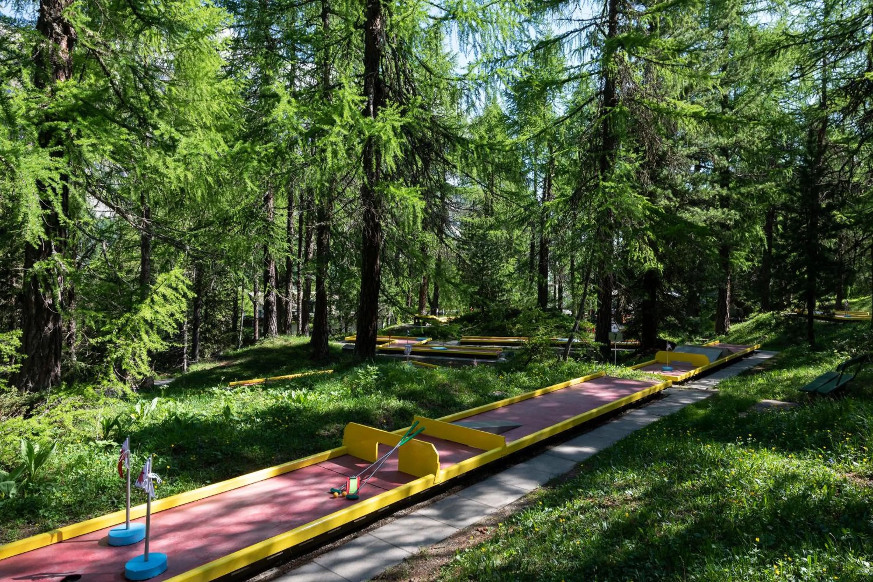 Property building in Hotel Waldhaus Sils