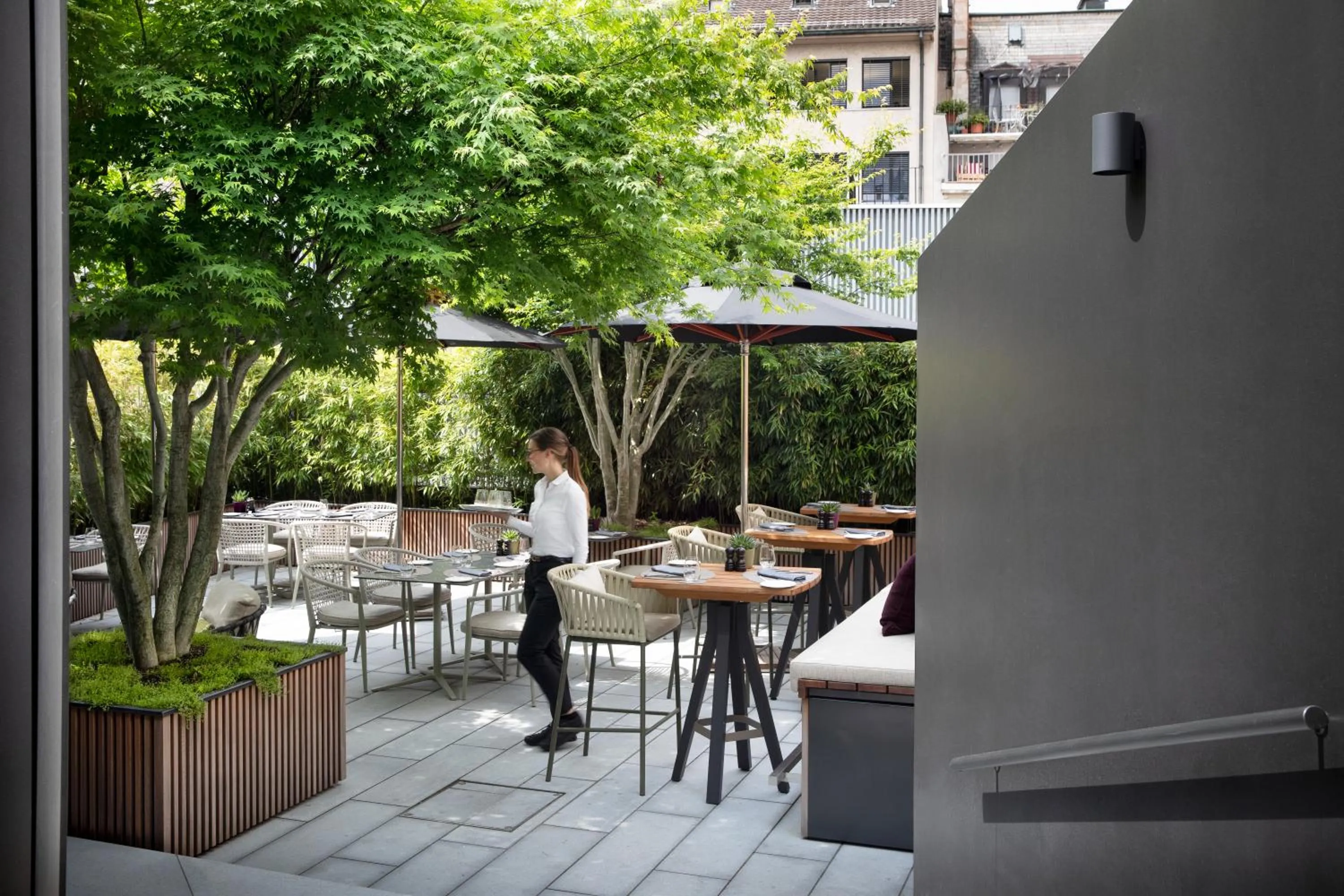 Restaurant/places to eat in Widder Hotel - Zurichs Luxury Hideaway