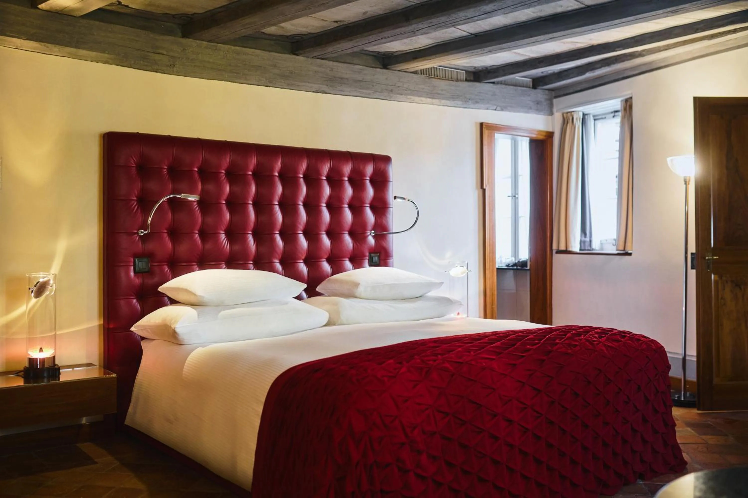 Bed in Widder Hotel - Zurichs Luxury Hideaway