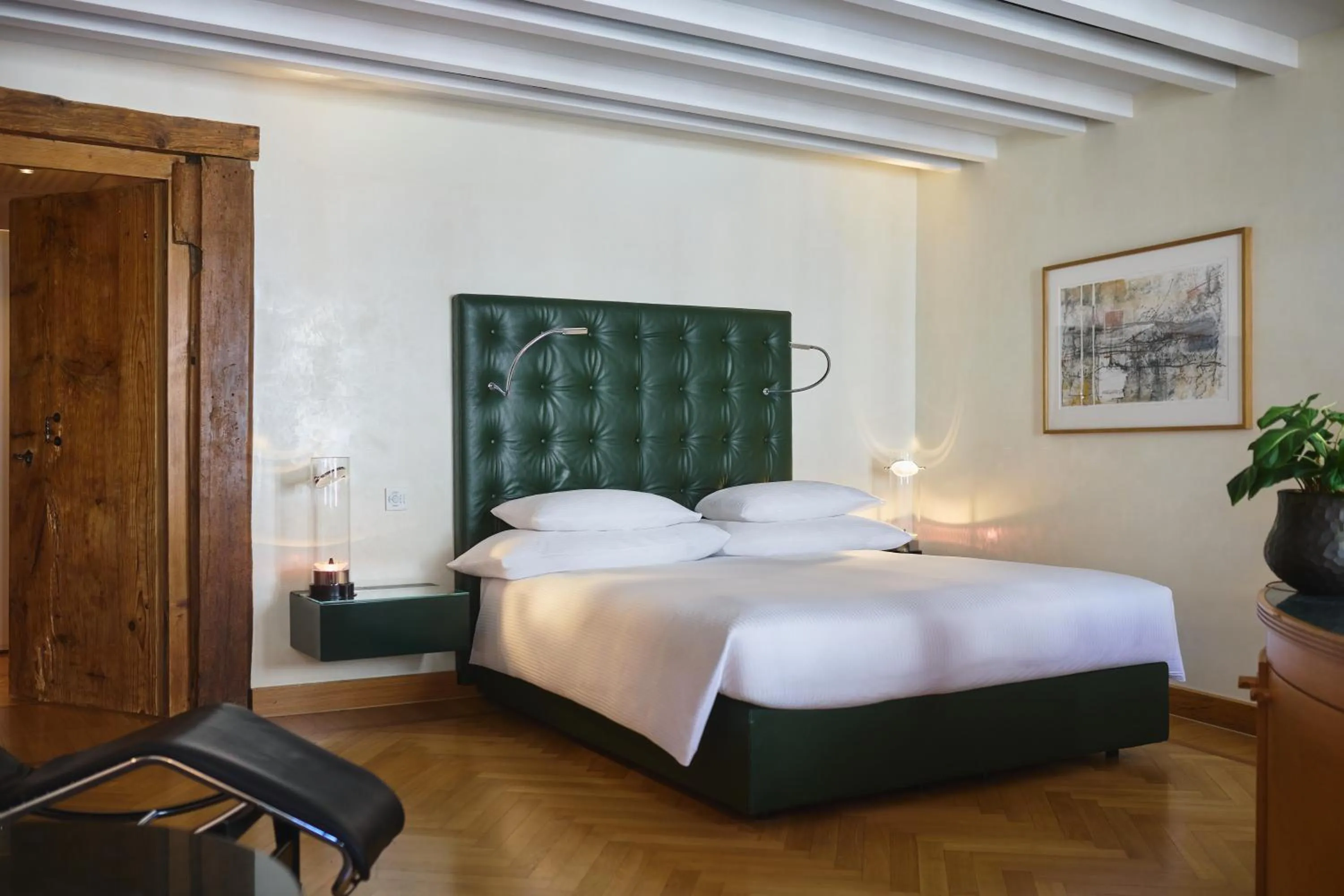 Bed in Widder Hotel - Zurichs Luxury Hideaway