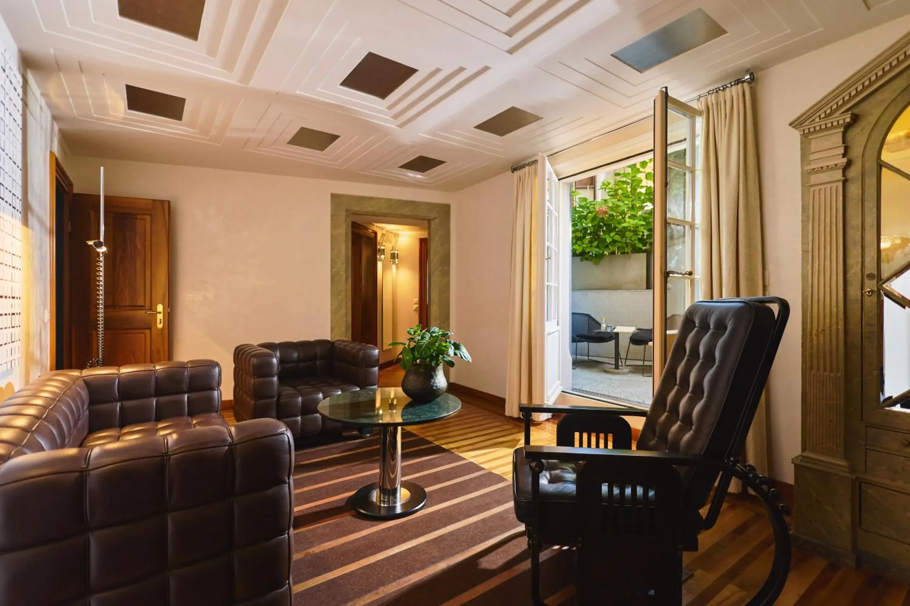 Courtyard Suite with Spa Shower - single occupancy in Widder Hotel - Zurichs Luxury Hideaway Courtyard Suite with Spa Shower - single occupancy in Widder Hotel - Zurichs Luxury Hideaway