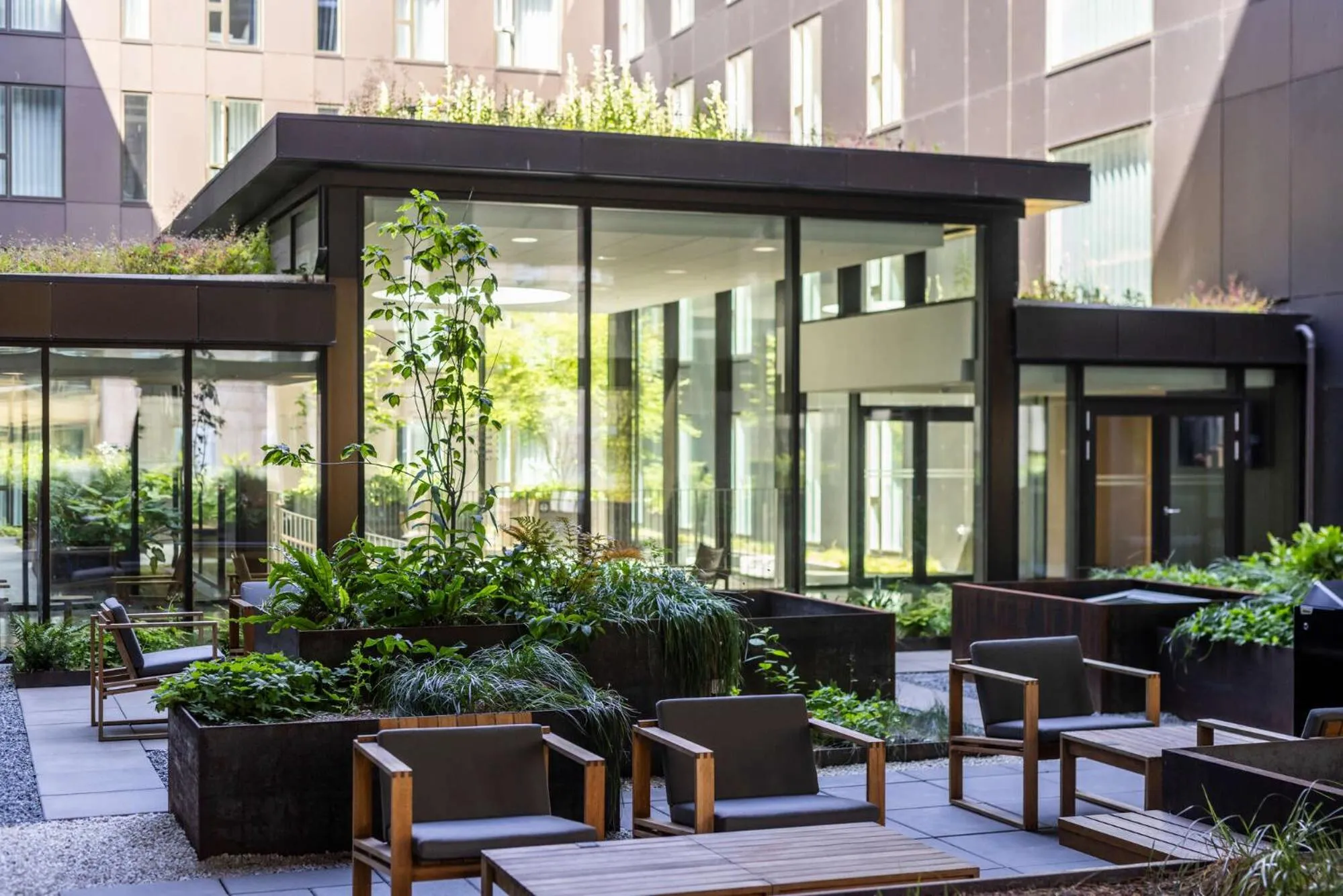 Balcony/Terrace in Comwell Copenhagen Portside Dolce by Wyndham