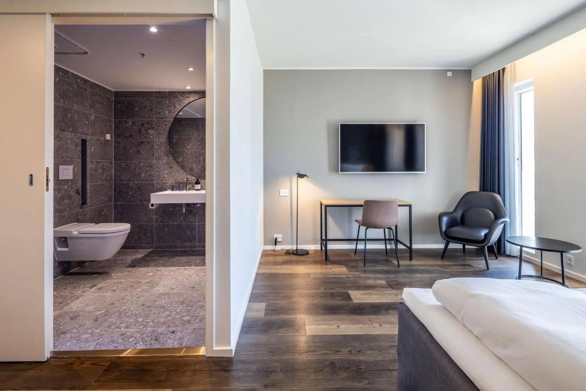 Bedroom, Bed in Comwell Copenhagen Portside Dolce by Wyndham