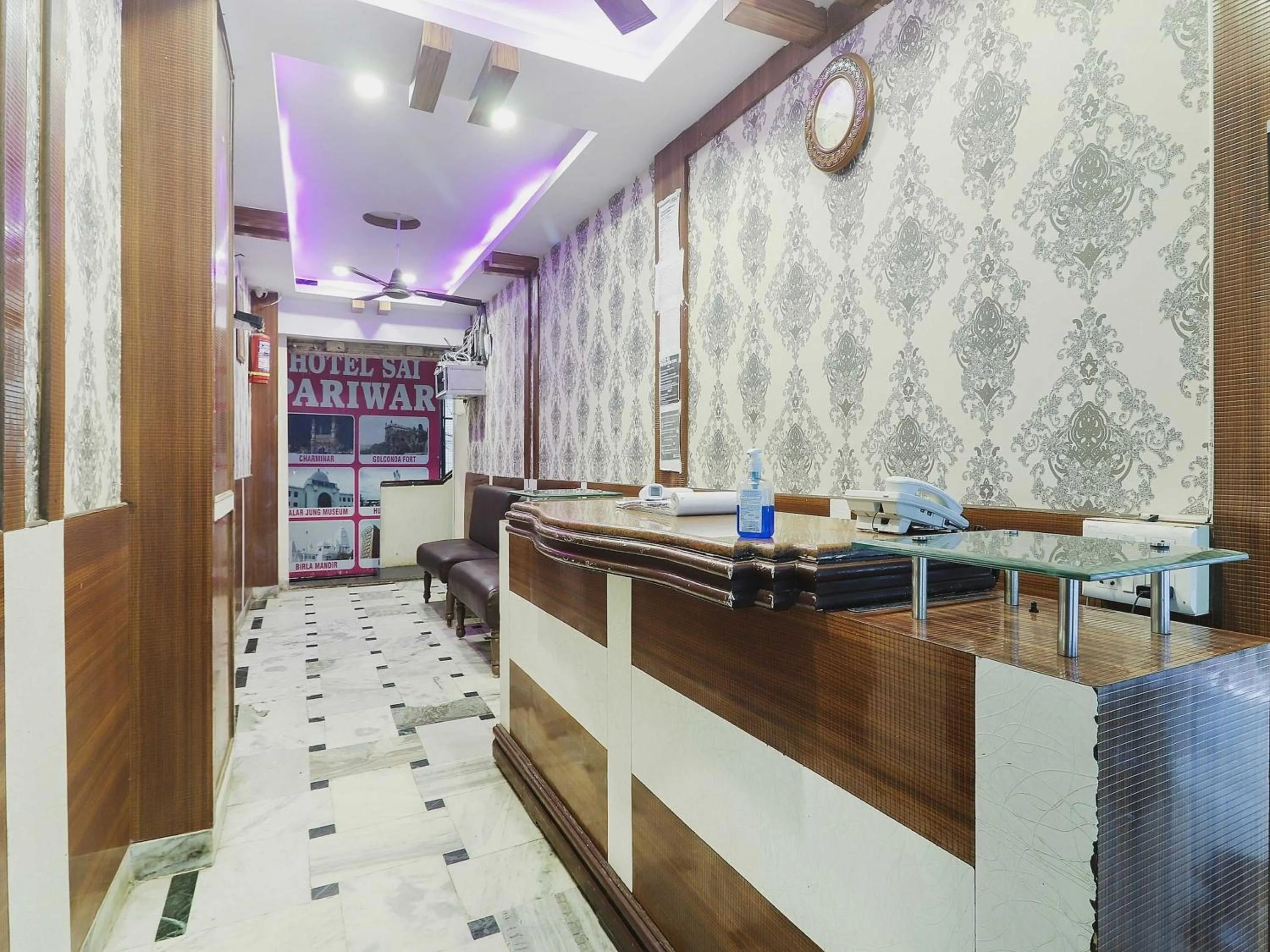 Lobby or reception in Hotel O Sai Pariwar