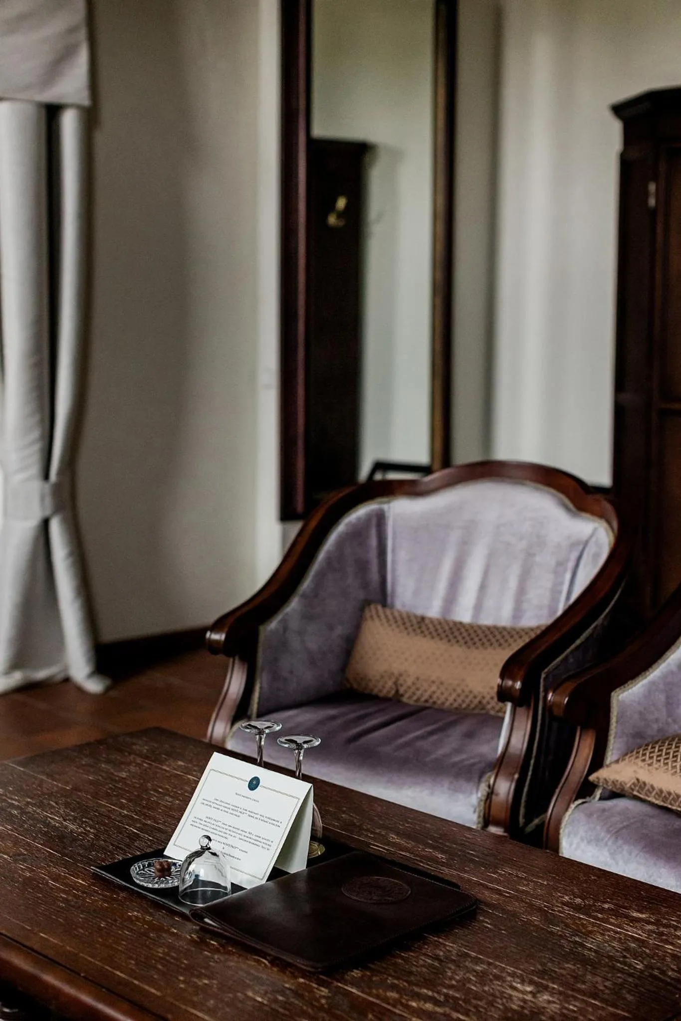 Decorative detail in Monte Pacis Hotel In Pažaislis