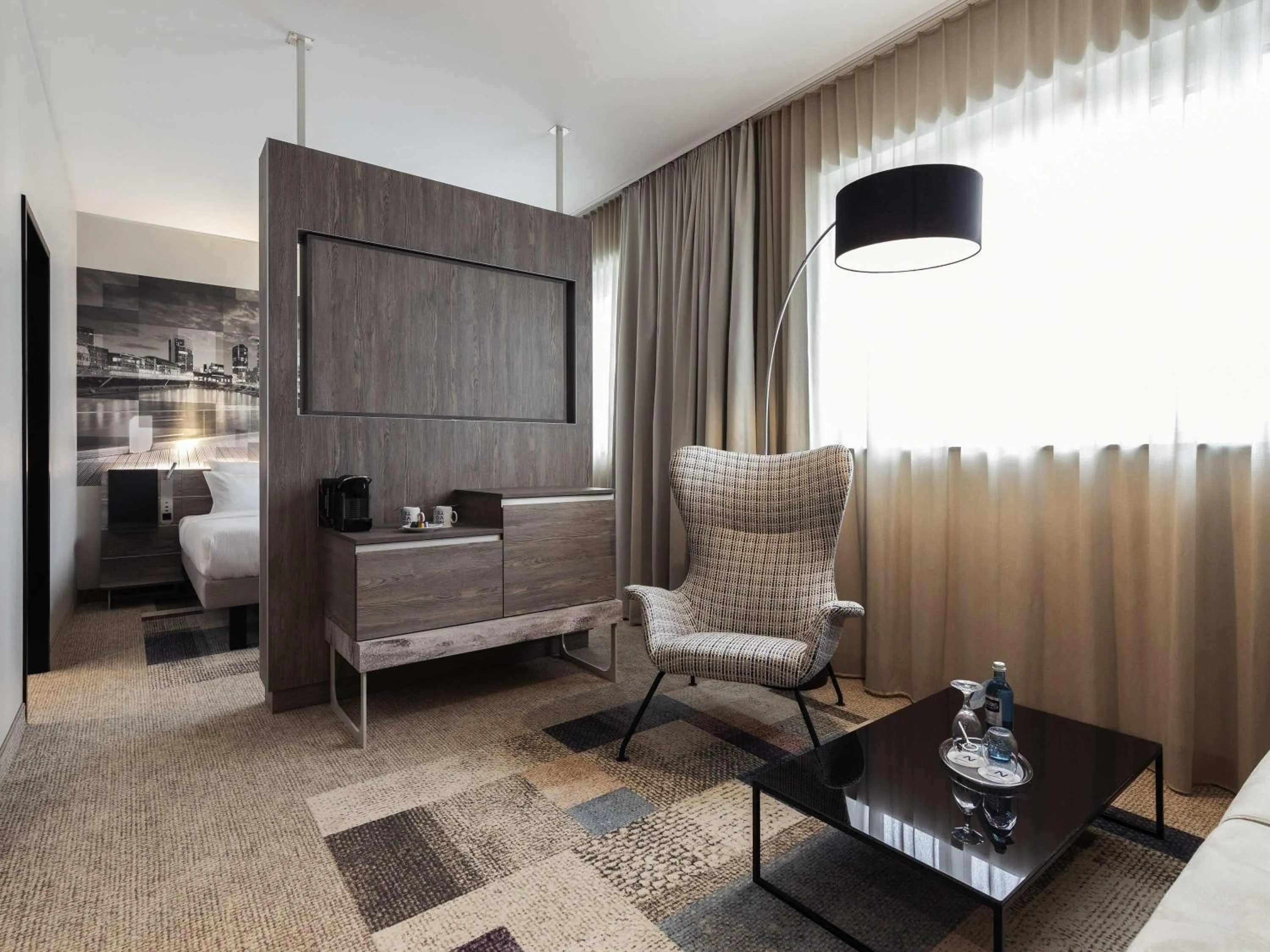 Bedroom in Novotel Duesseldorf Airport