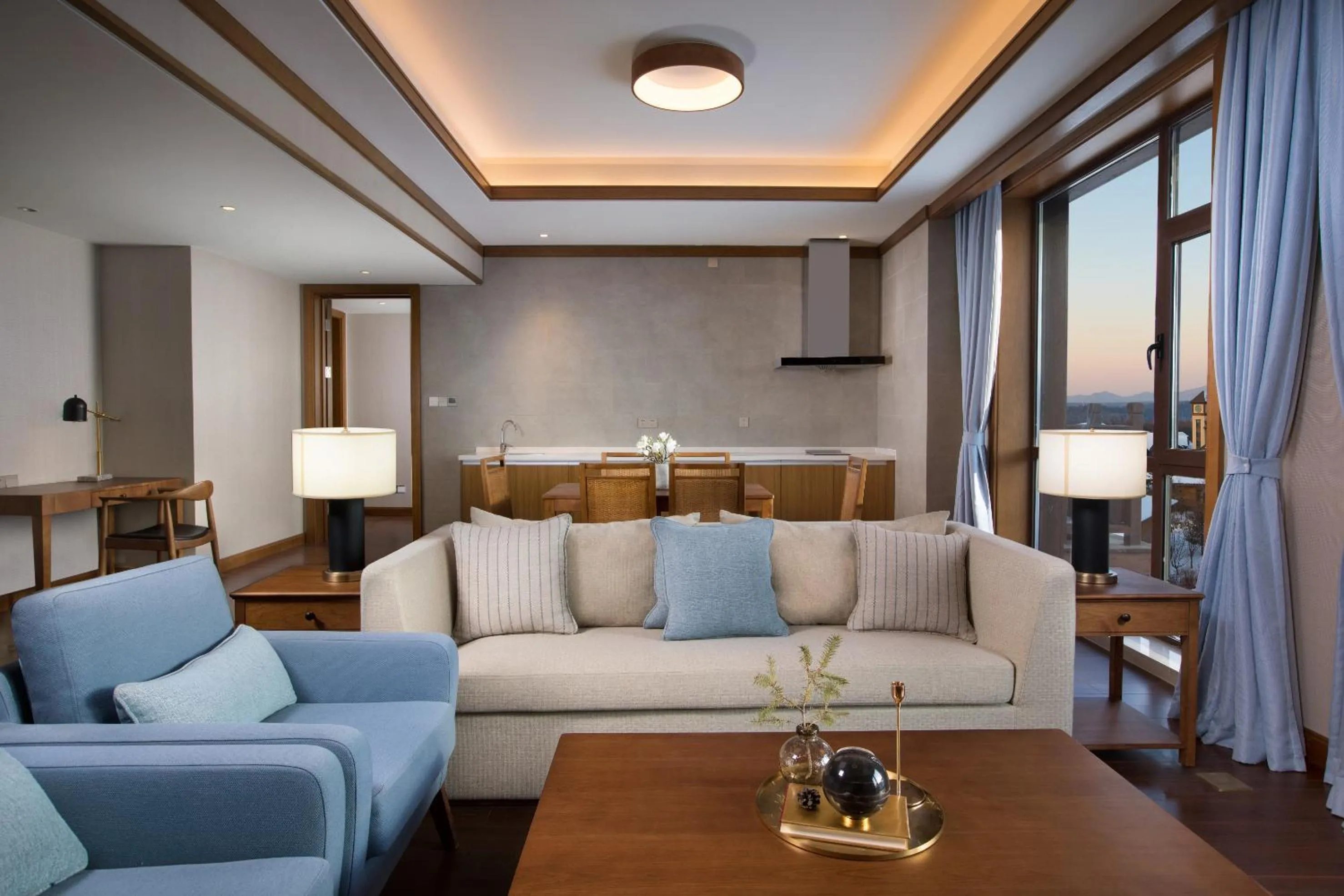 Living room in Swissôtel Resort Changbaishan