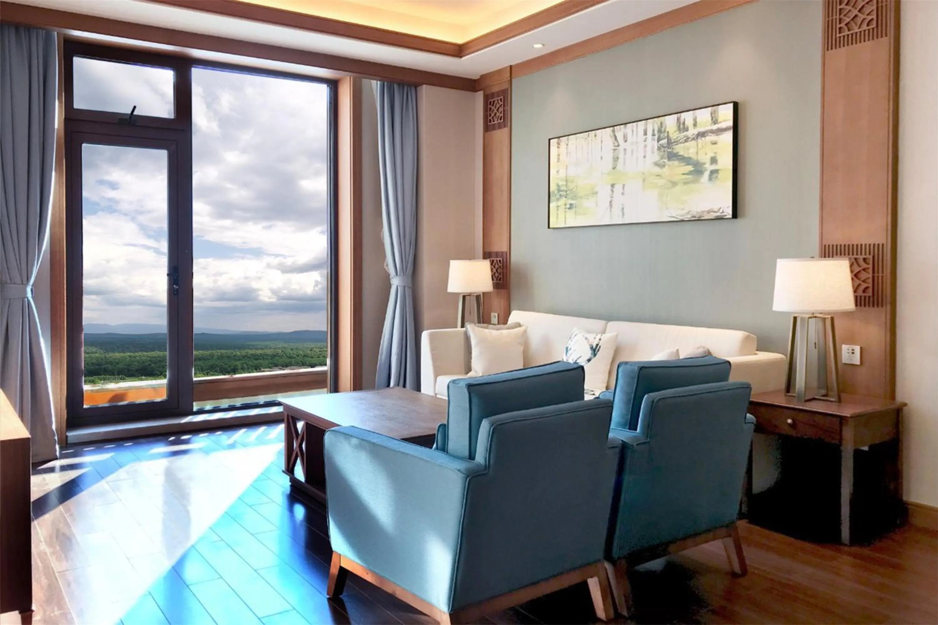 Living room in Swissôtel Resort Changbaishan