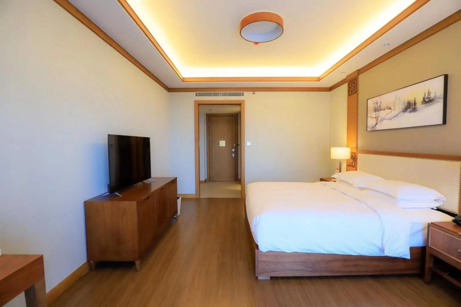 Bed in Swissôtel Resort Changbaishan