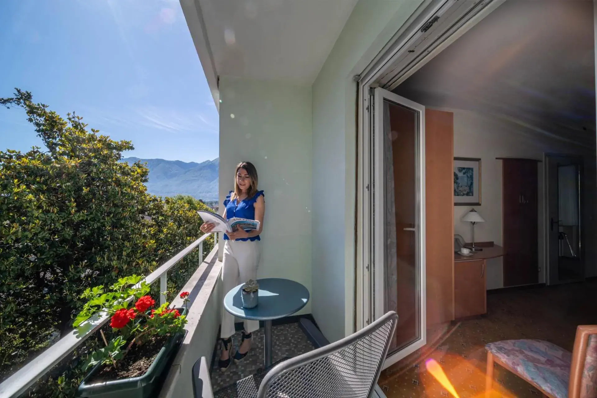 Single Room with Balcony in Hotel La Perla Single Room with Balcony in Hotel La Perla