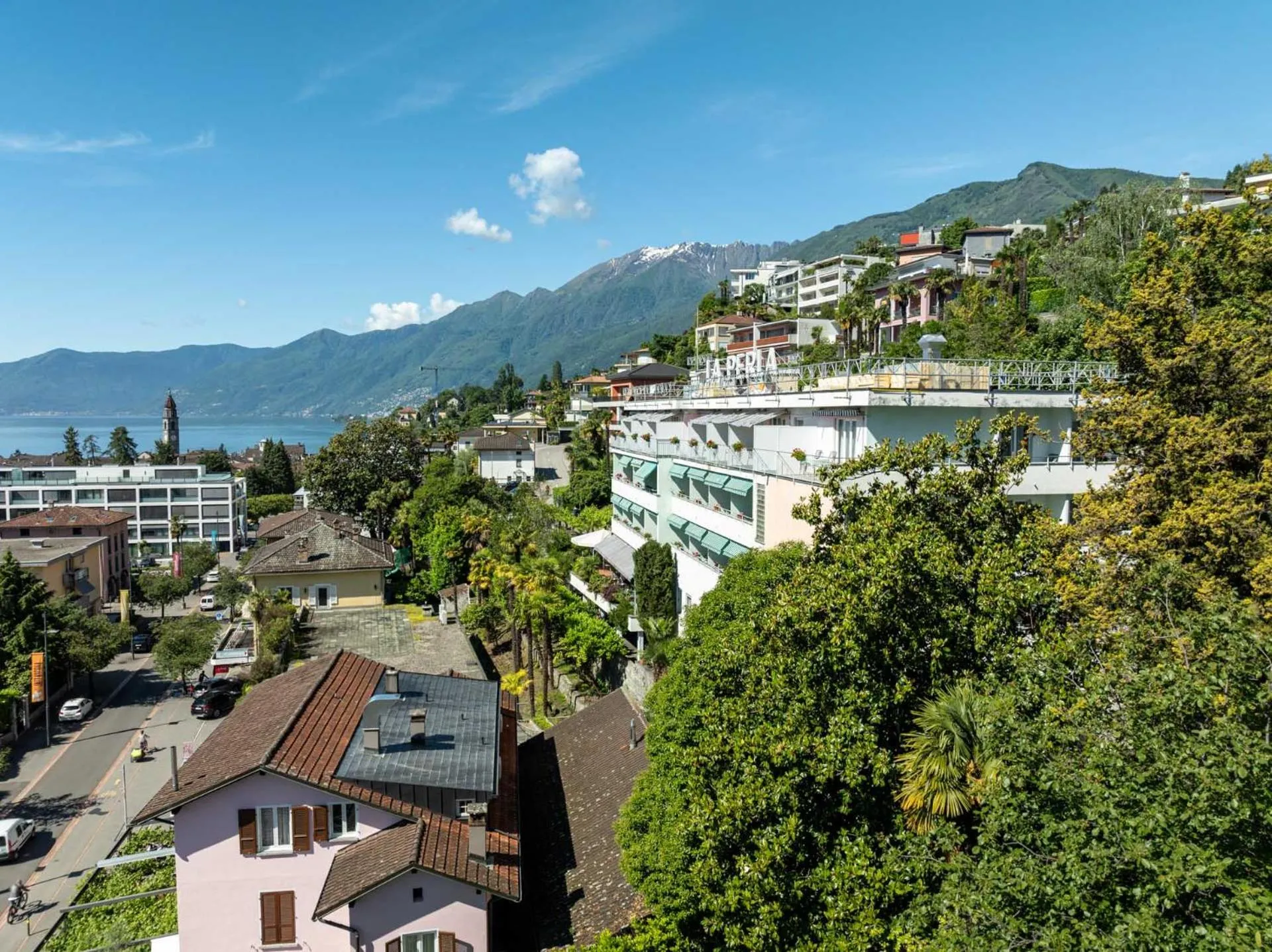 Property building in Hotel La Perla