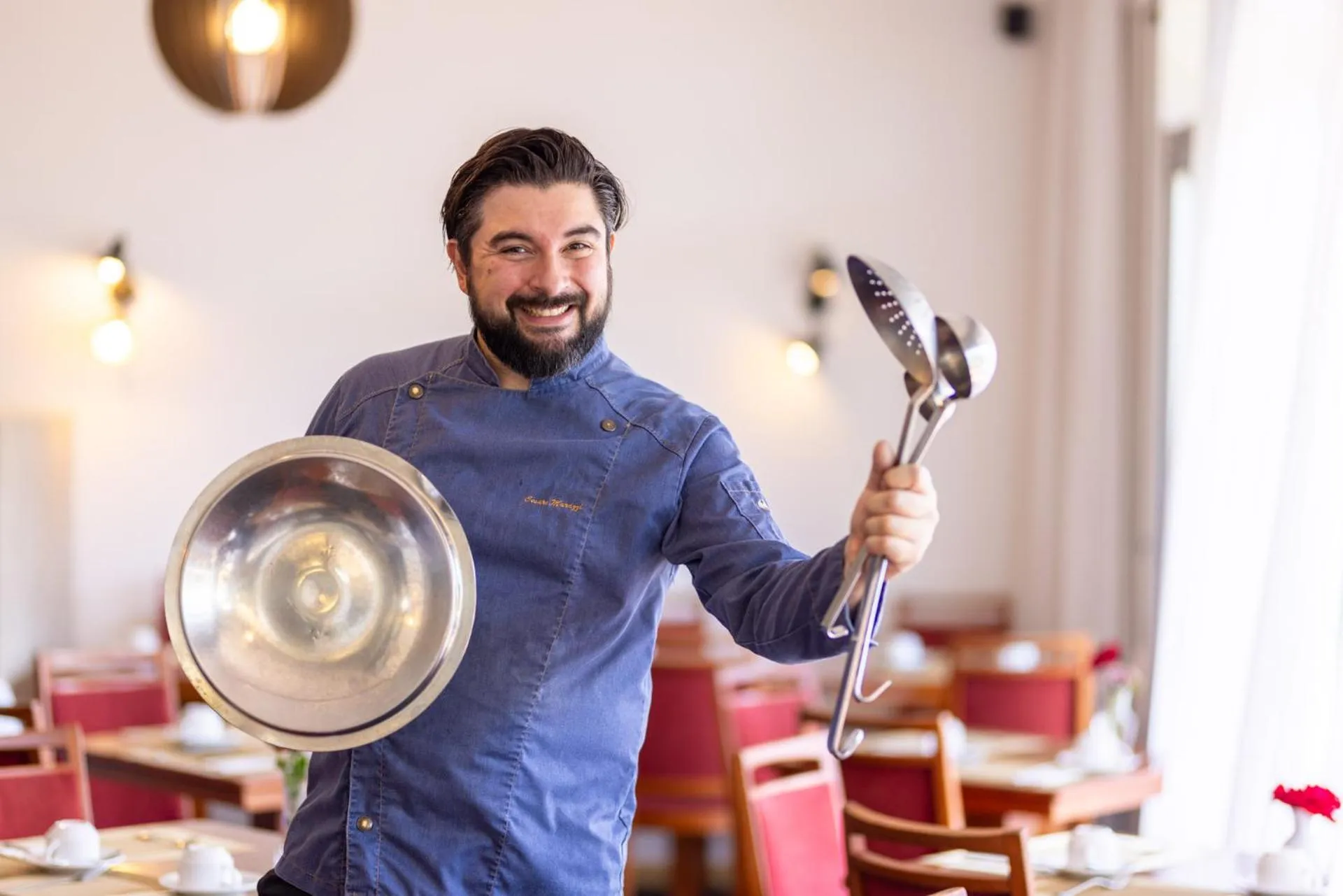 Food in Hotel La Perla